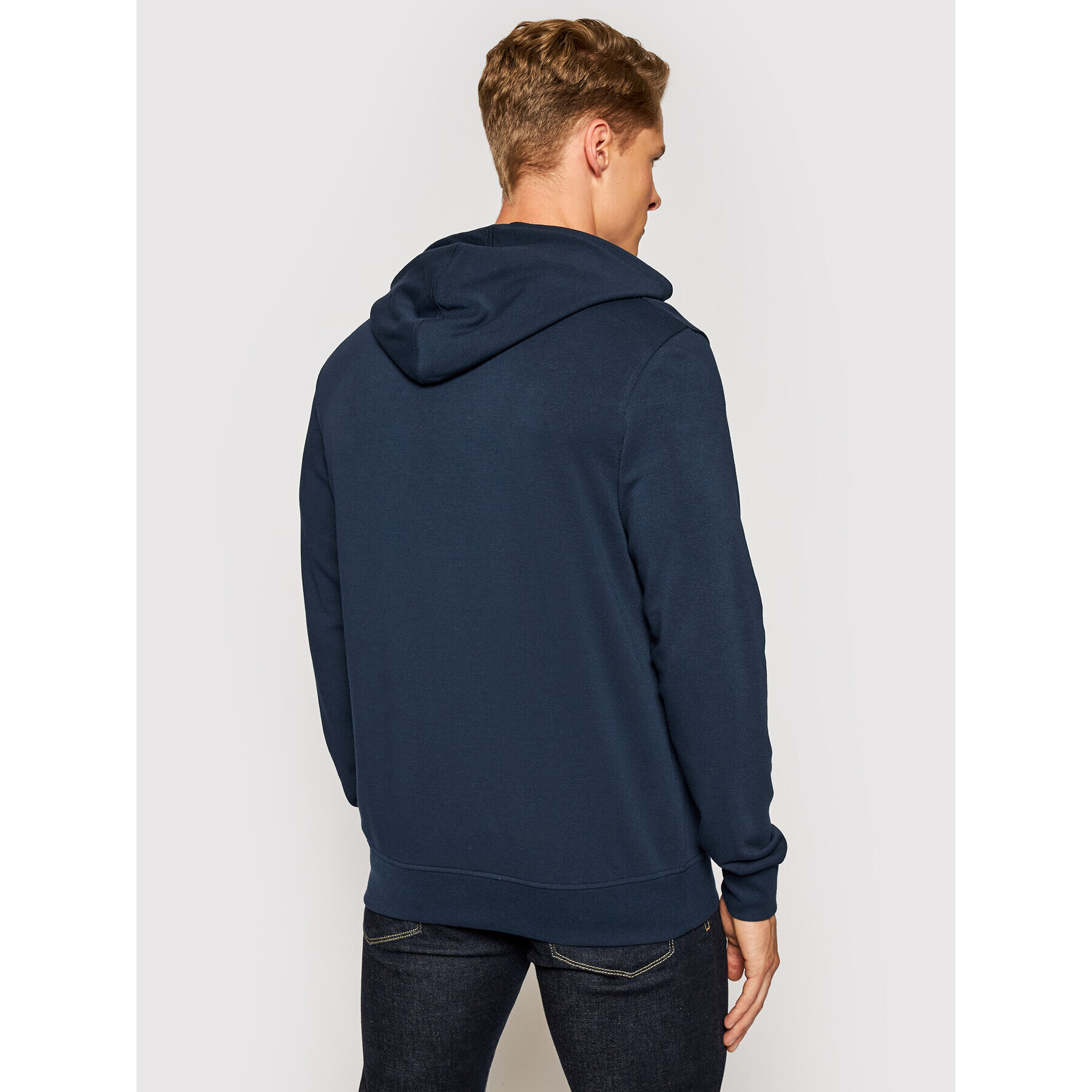 Jack&Jones Суитшърт Fading 12191999 Тъмносин Regular Fit - Pepit.bg