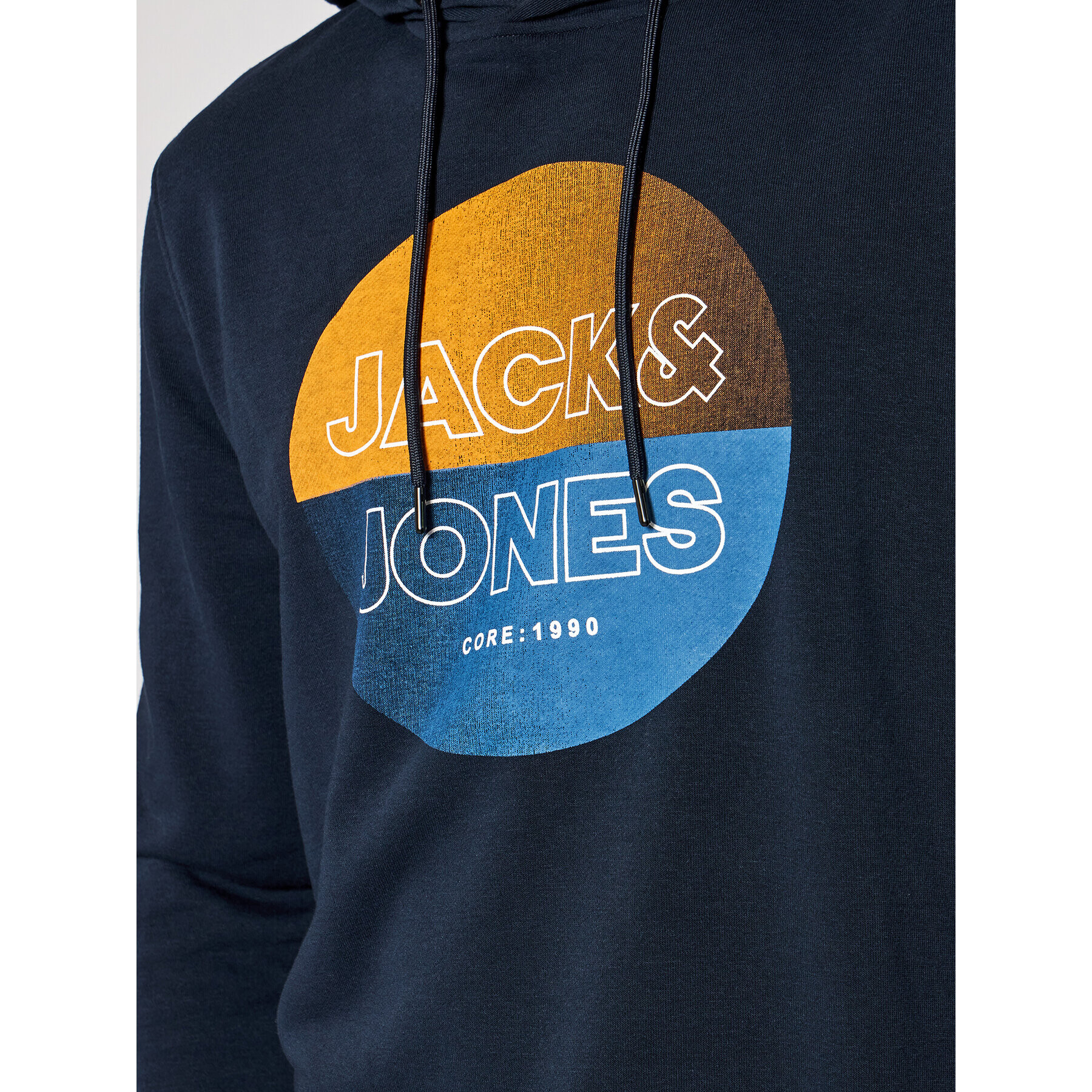 Jack&Jones Суитшърт Fading 12191999 Тъмносин Regular Fit - Pepit.bg