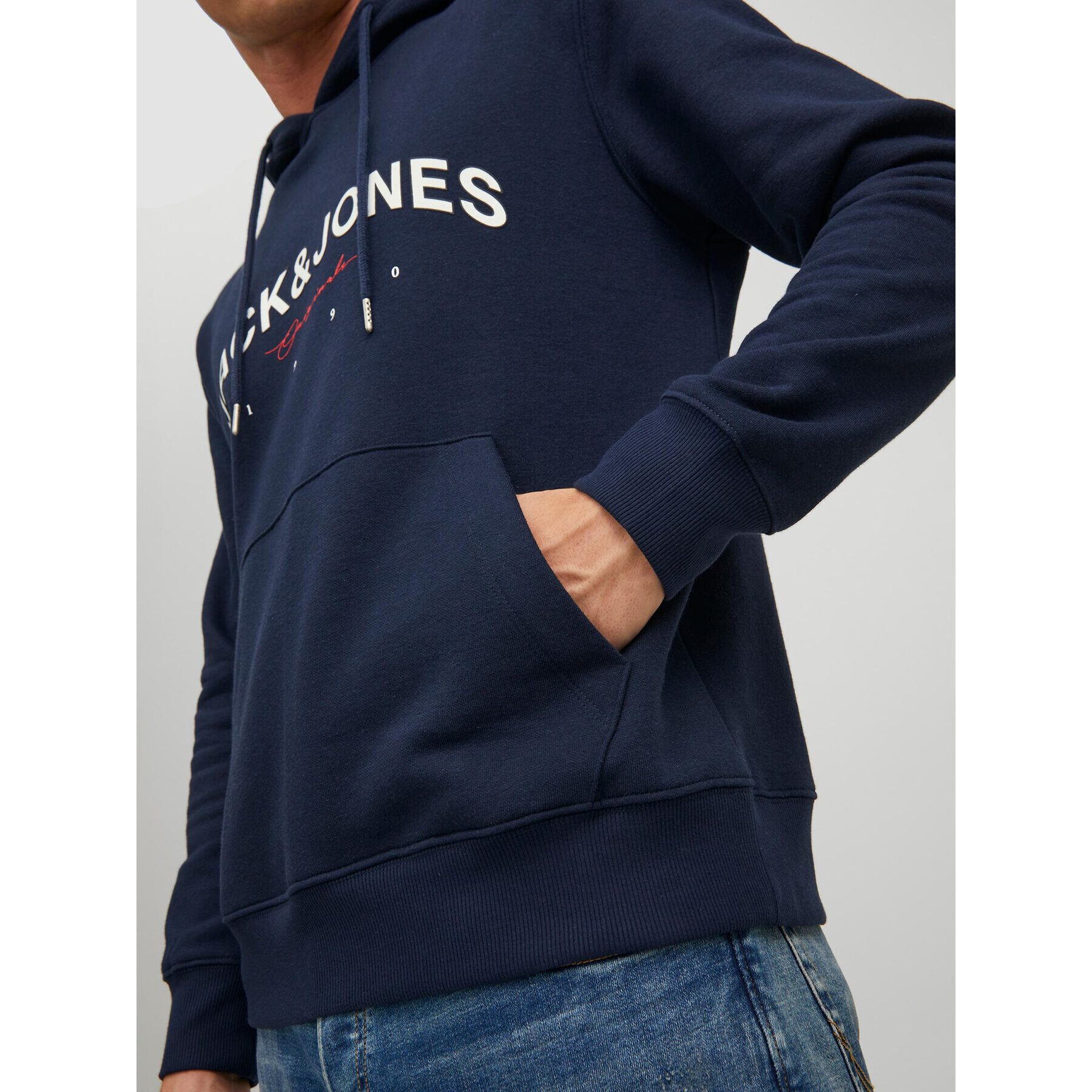 Jack&Jones Суитшърт Friday 12220537 Тъмносин Regular Fit - Pepit.bg