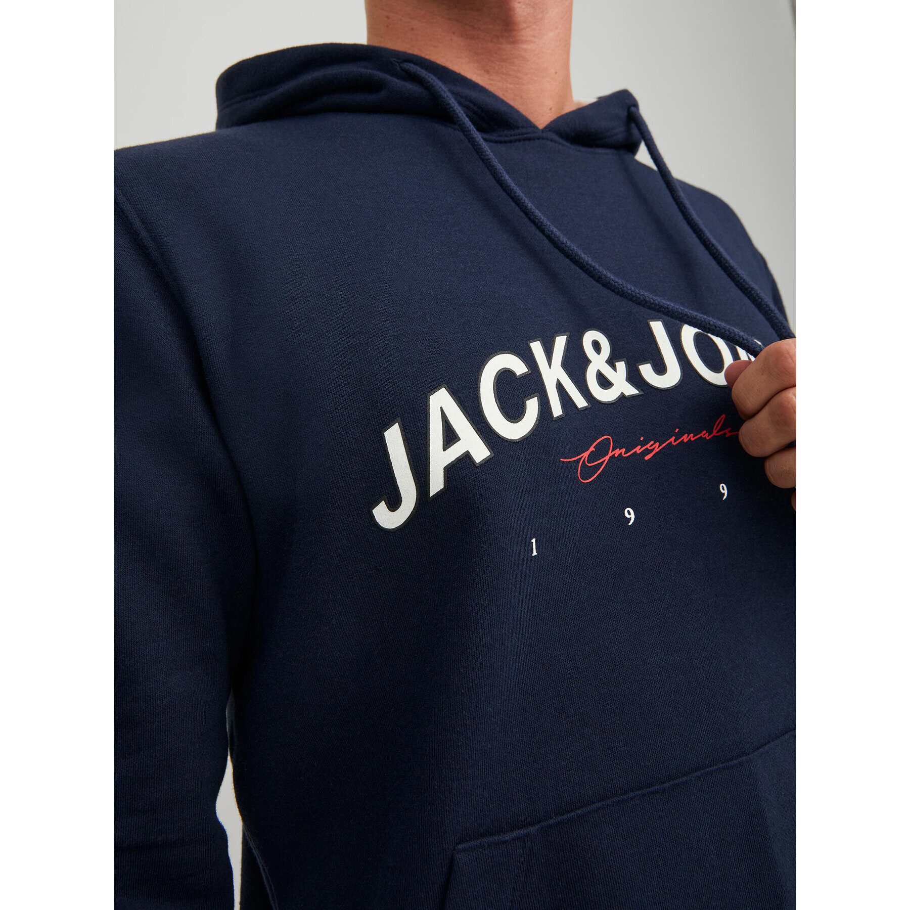 Jack&Jones Суитшърт Friday 12220537 Тъмносин Regular Fit - Pepit.bg