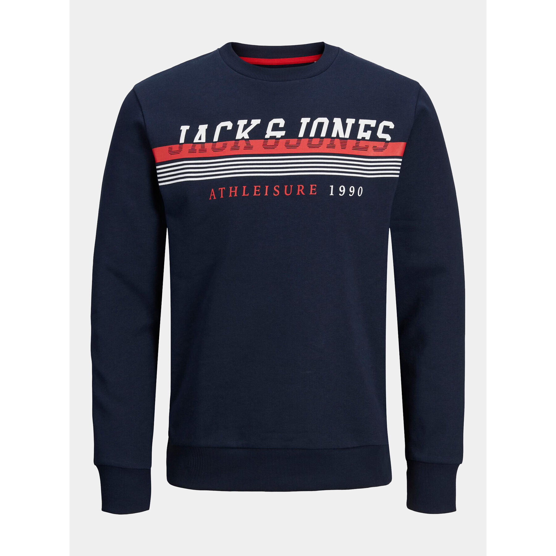 Jack&Jones Суитшърт Iron 12211538 Тъмносин Regular Fit - Pepit.bg