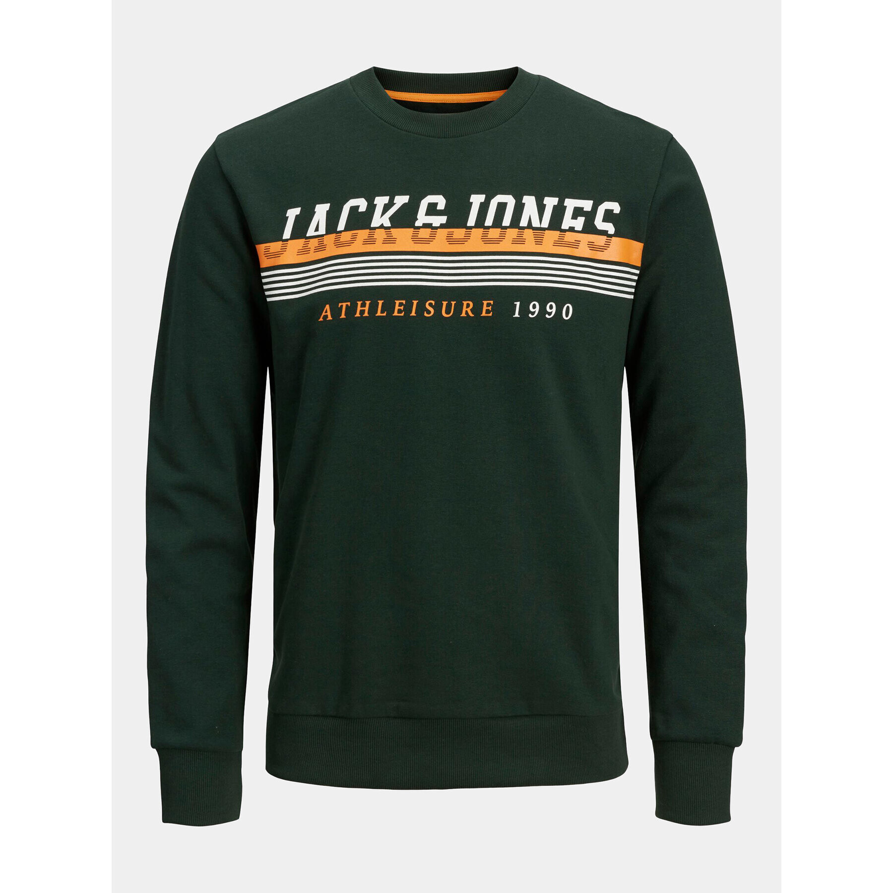 Jack&Jones Суитшърт Iron 12211538 Зелен Regular Fit - Pepit.bg