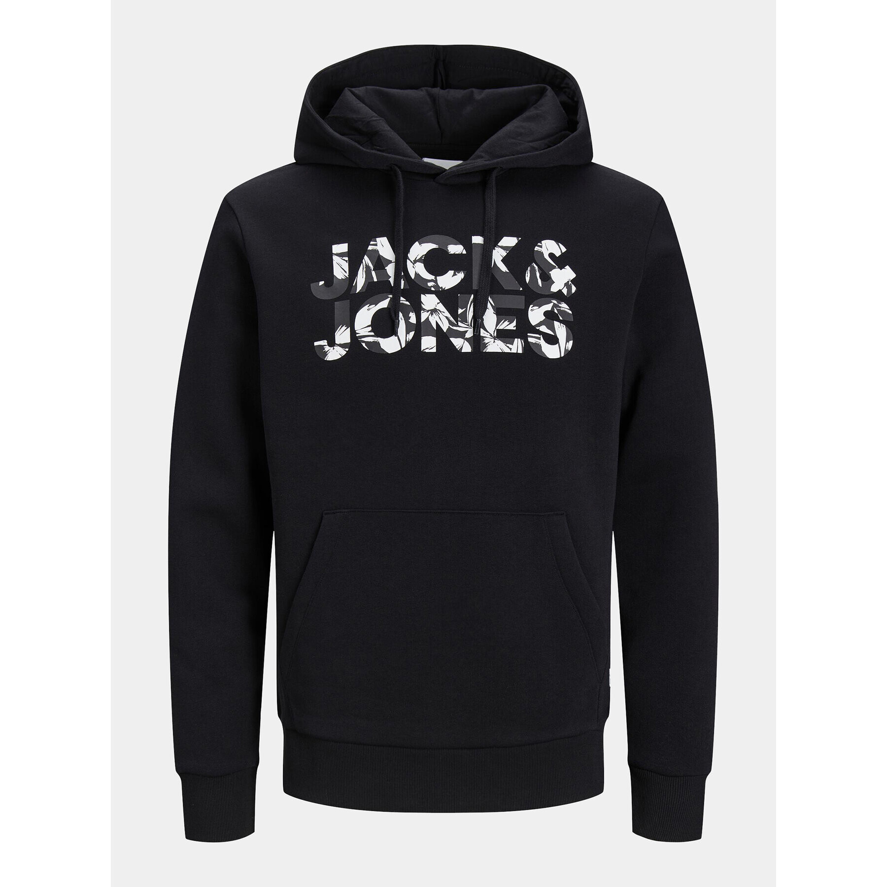 Jack&Jones Суитшърт Jeff 12250682 Черен Standard Fit - Pepit.bg