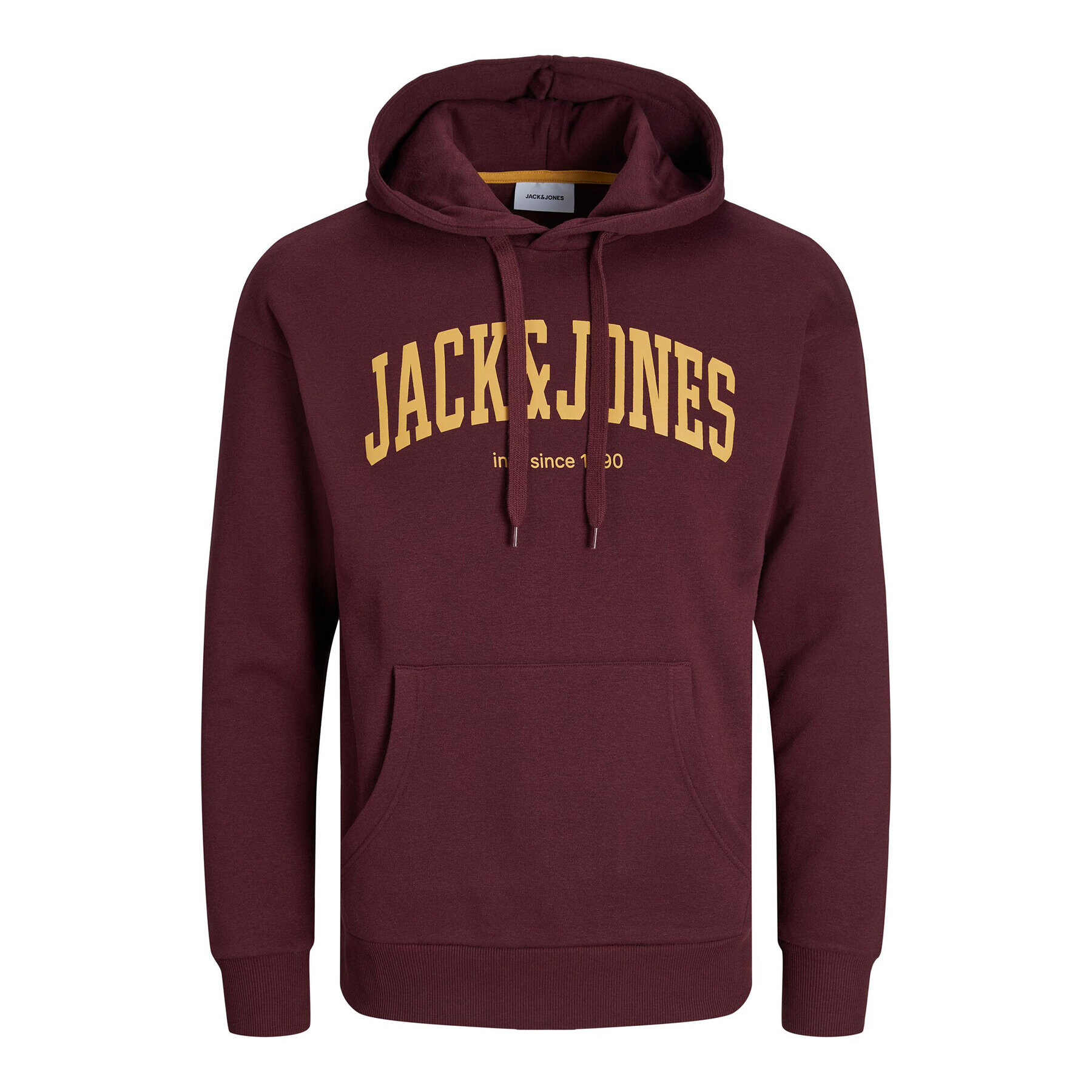 Jack&Jones Суитшърт Josh 12236513 Бордо Standard Fit - Pepit.bg