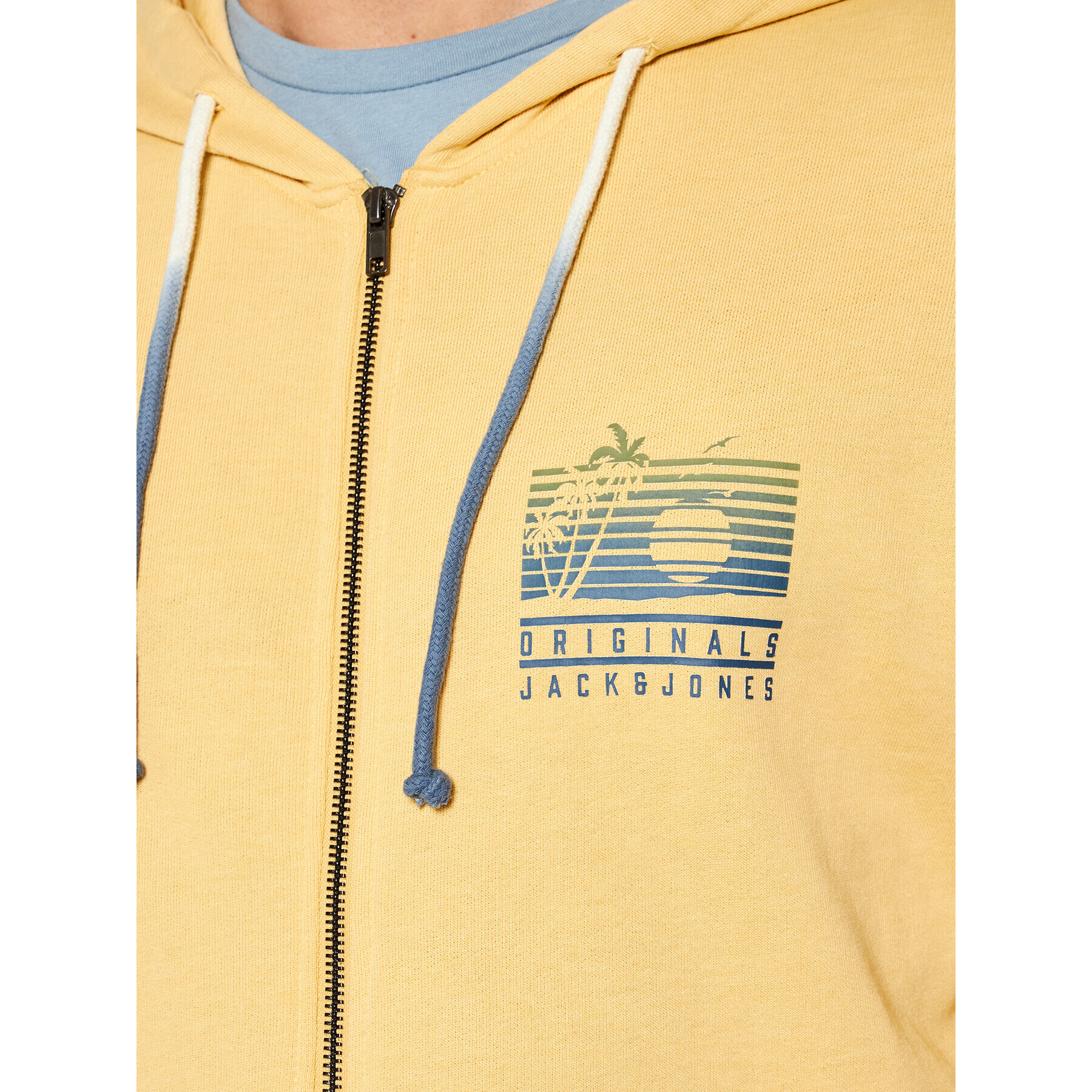 Jack&Jones Суитшърт Laguna 12188282 Жълт Regular Fit - Pepit.bg