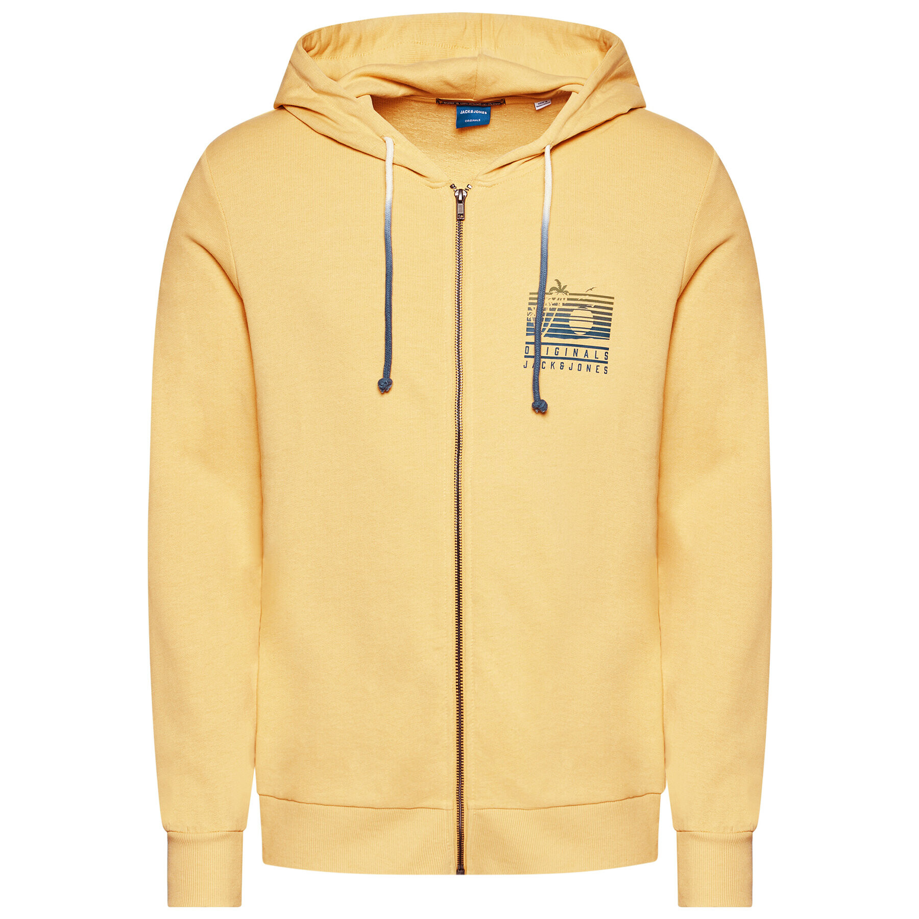 Jack&Jones Суитшърт Laguna 12188282 Жълт Regular Fit - Pepit.bg