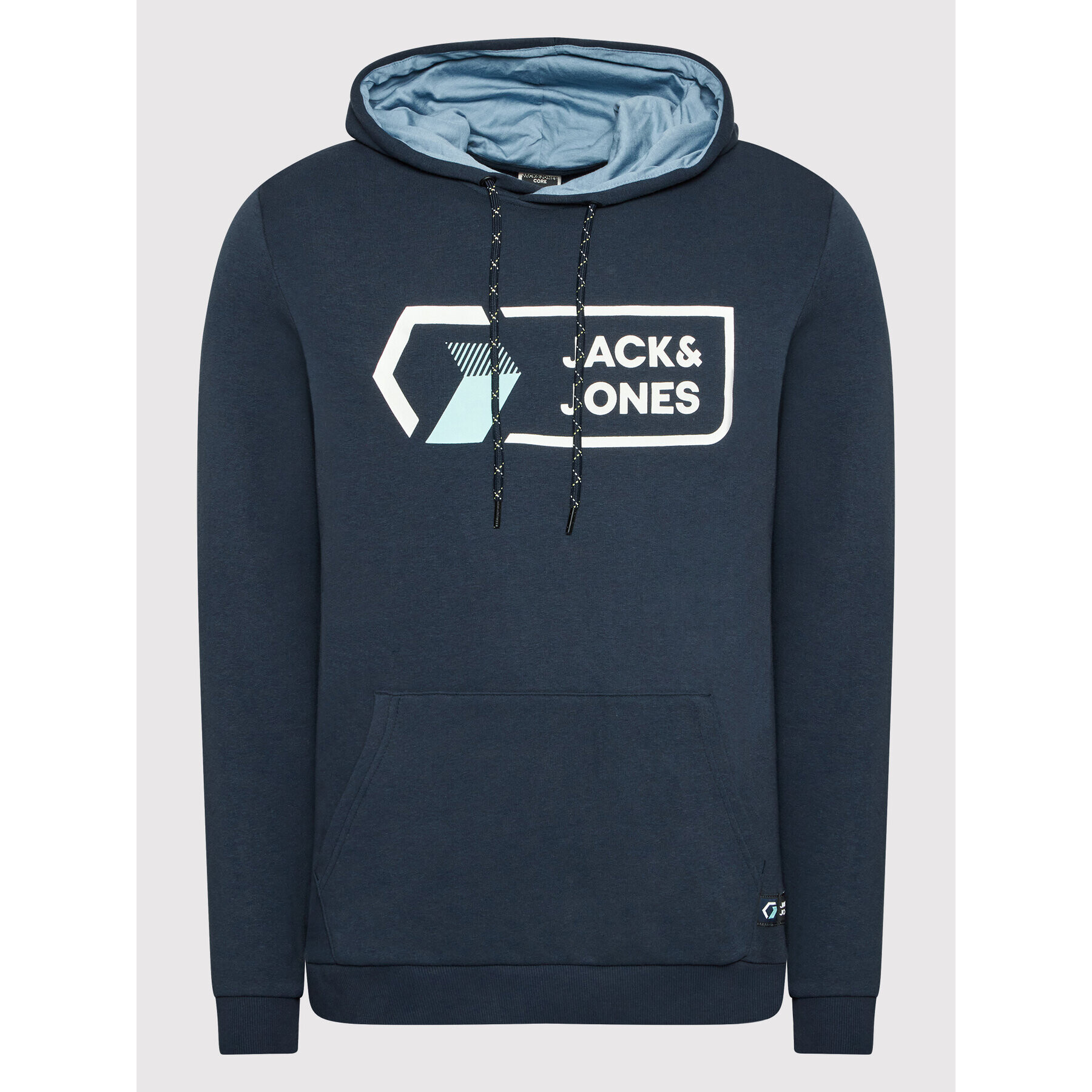 Jack&Jones Суитшърт Logan 12205411 Тъмносин Regular Fit - Pepit.bg