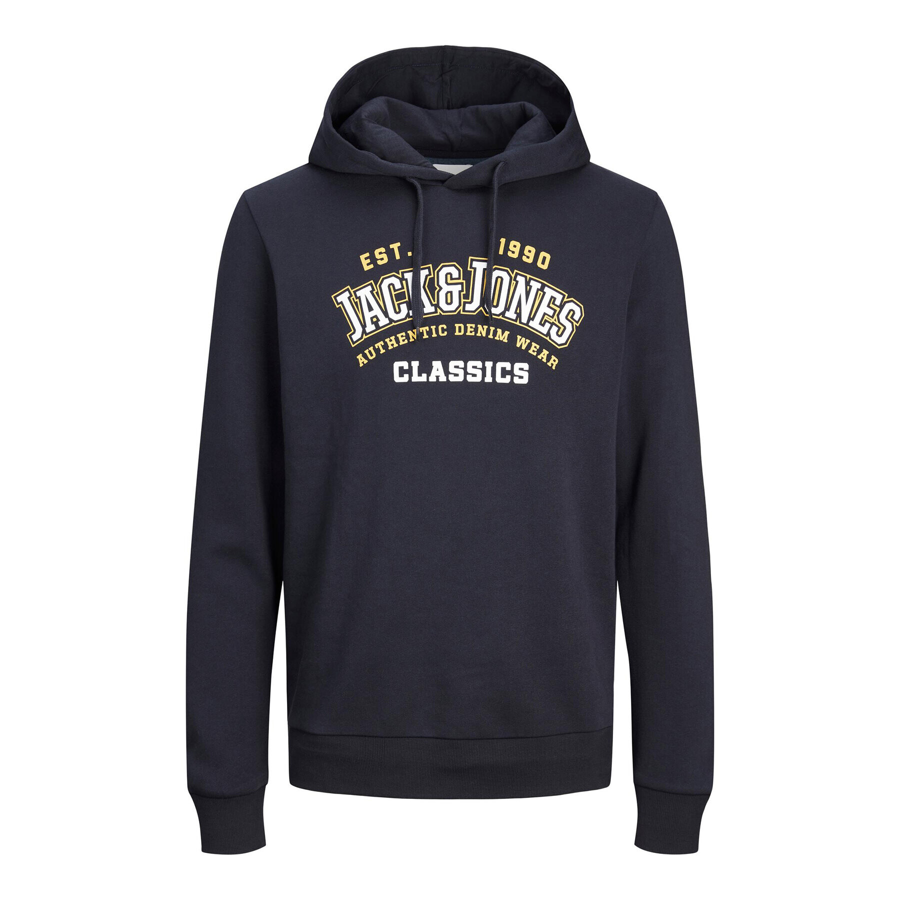 Jack&Jones Суитшърт Logo 12233597 Тъмносин Standard Fit - Pepit.bg