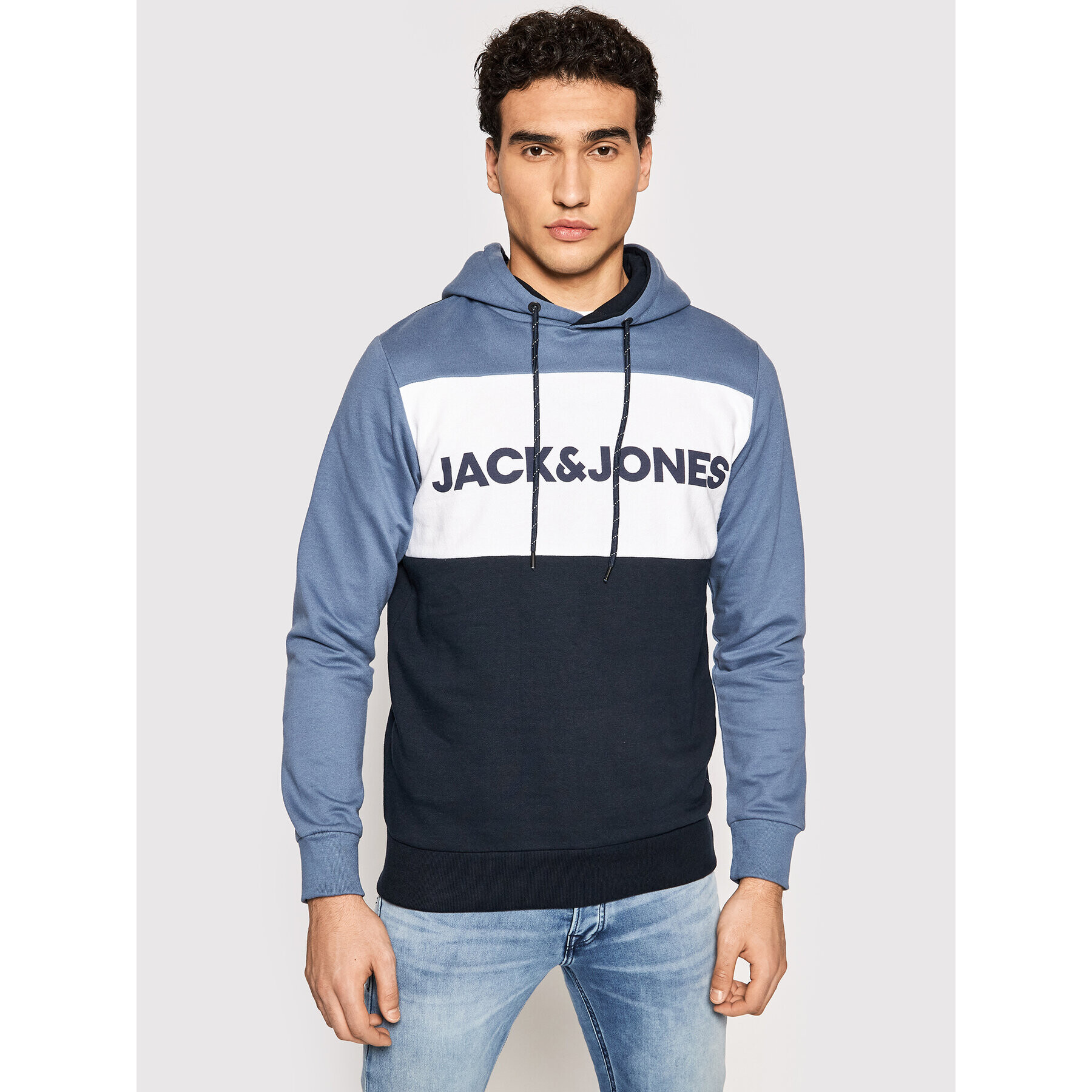 Jack&Jones Суитшърт Logo Blocking 12172344 Цветен Regular Fit - Pepit.bg