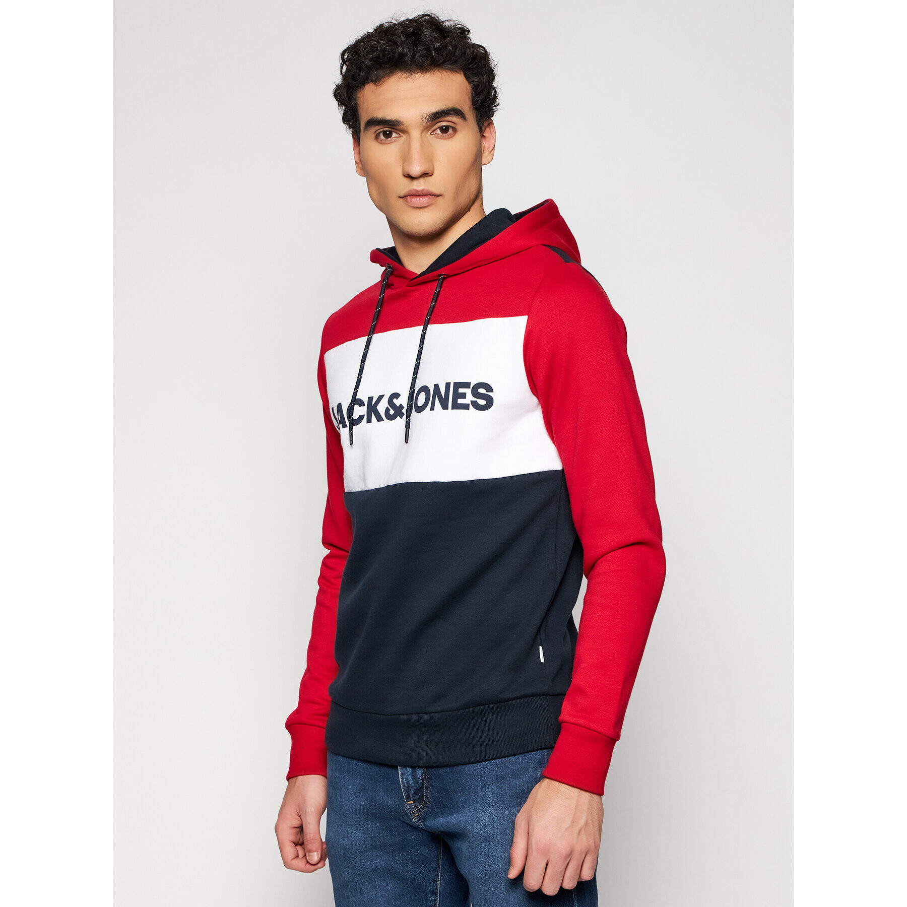 Jack&Jones Суитшърт Logo Blocking 12172344 Цветен Regular Fit - Pepit.bg