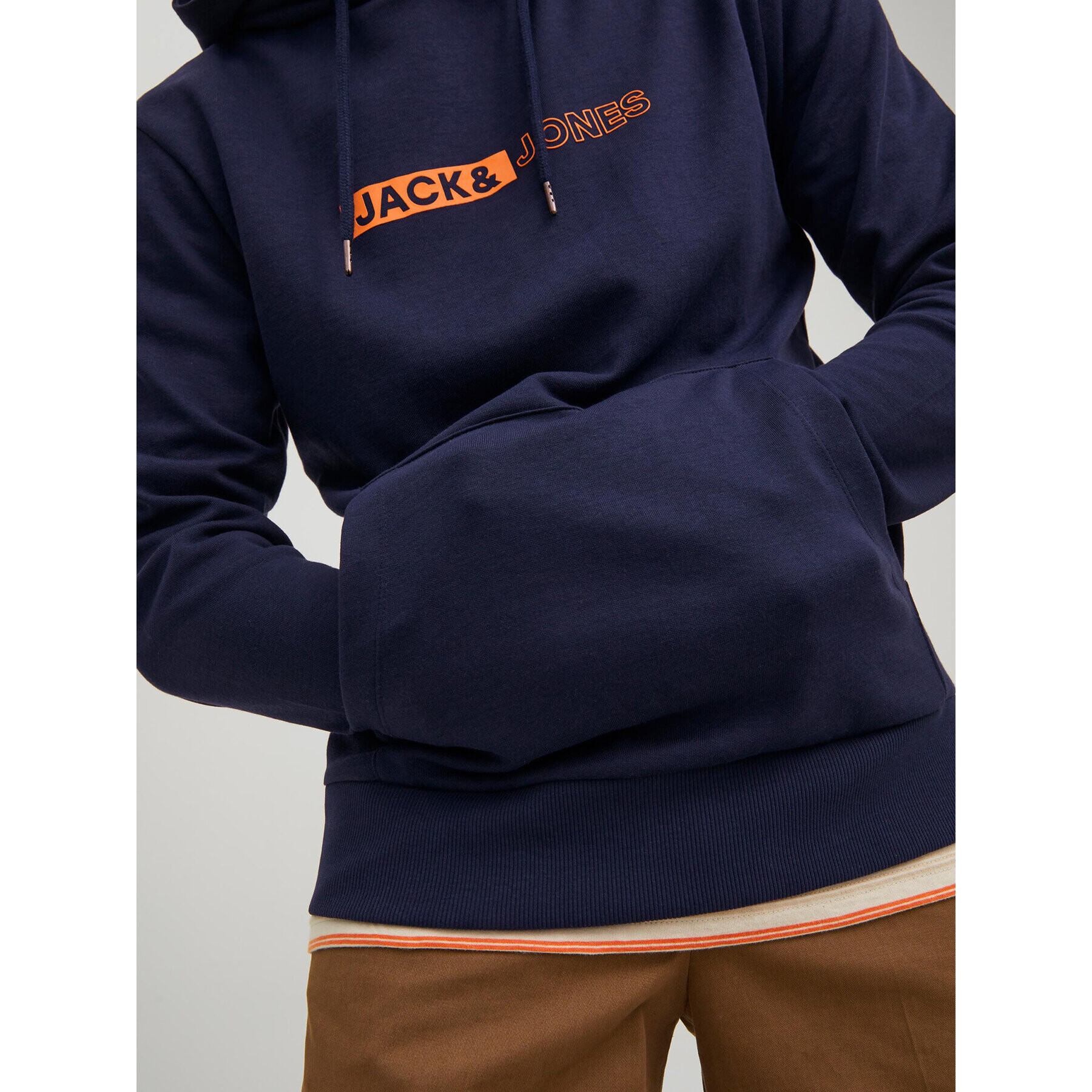 Jack&Jones Суитшърт Neo 12223701 Тъмносин Regular Fit - Pepit.bg