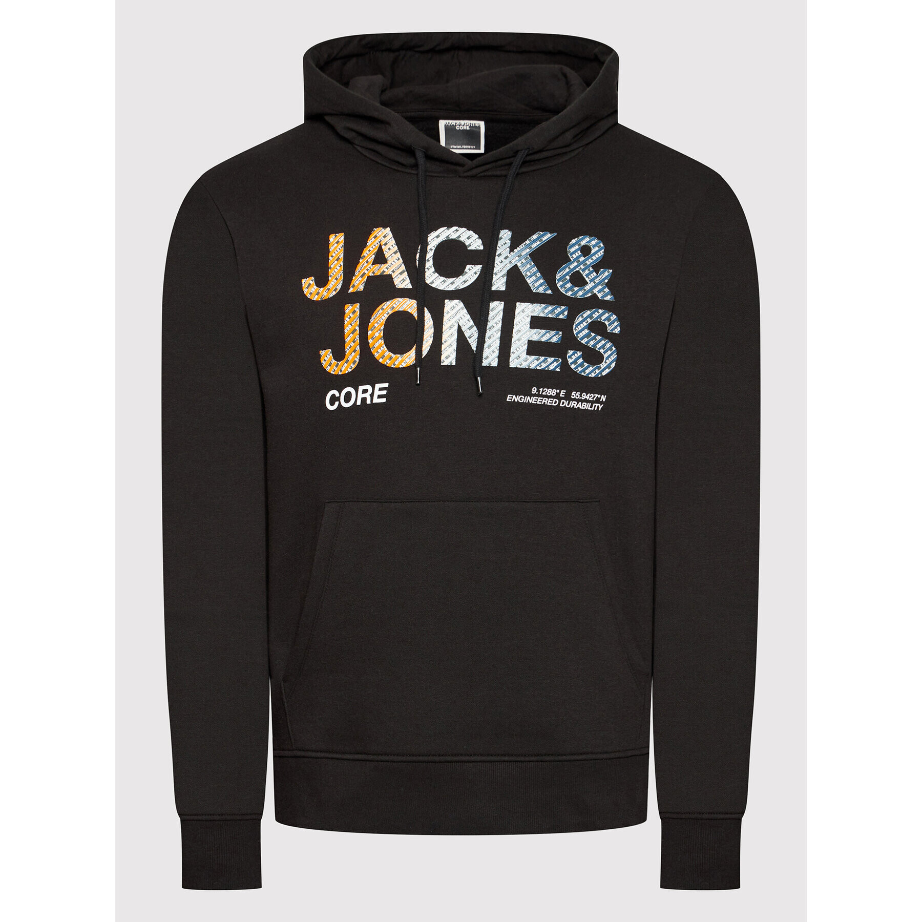 Jack&Jones Суитшърт Poky 12193010 Черен Regular Fit - Pepit.bg