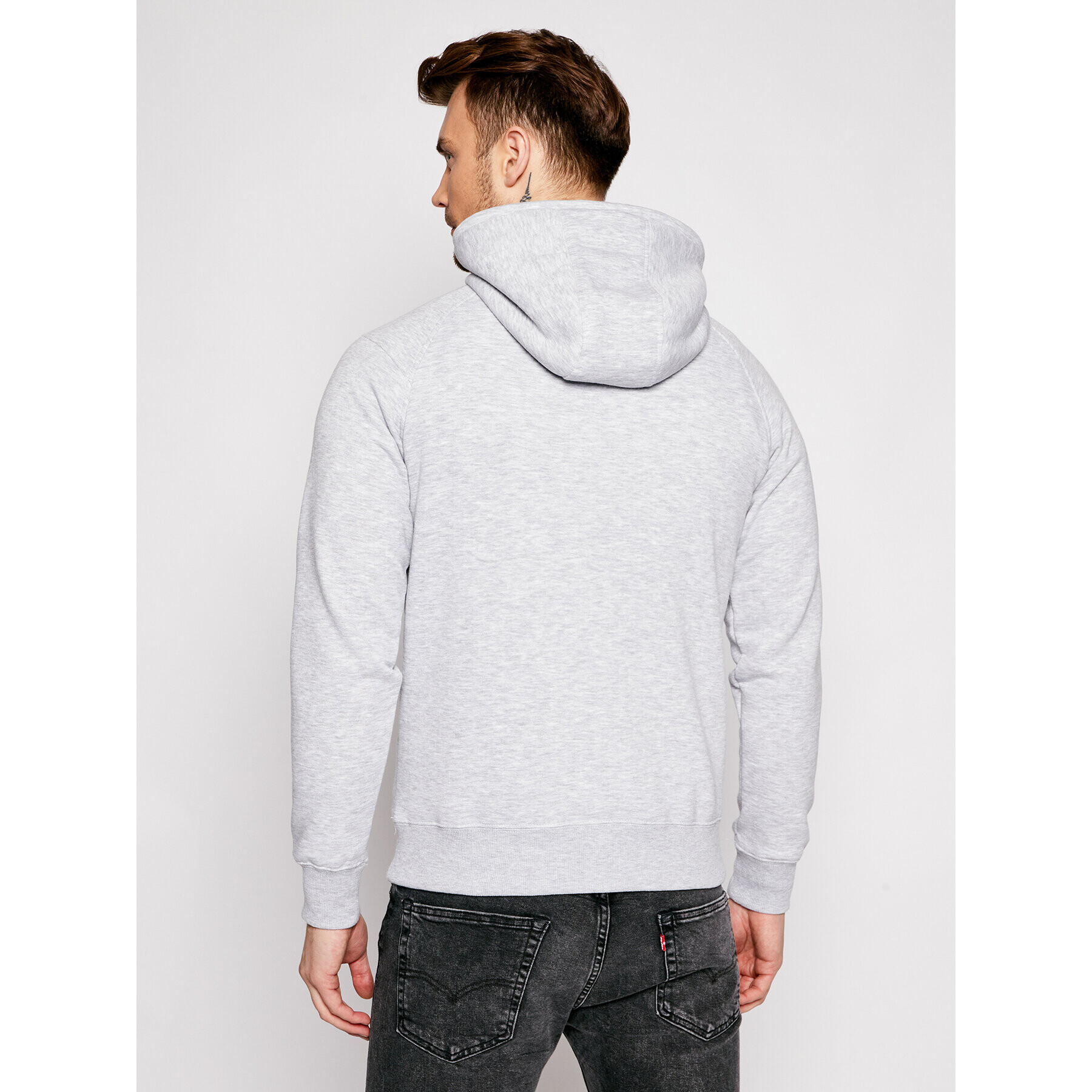 Jack&Jones PREMIUM Суитшърт Ponn 12187221 Сив Regular Fit - Pepit.bg