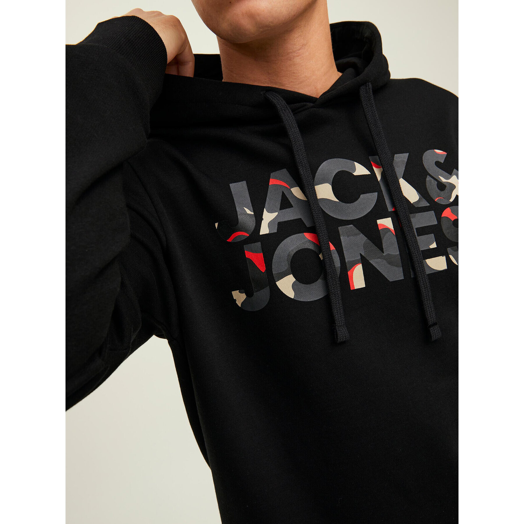 Jack&Jones Суитшърт Ramp 12211503 Черен Regular Fit - Pepit.bg