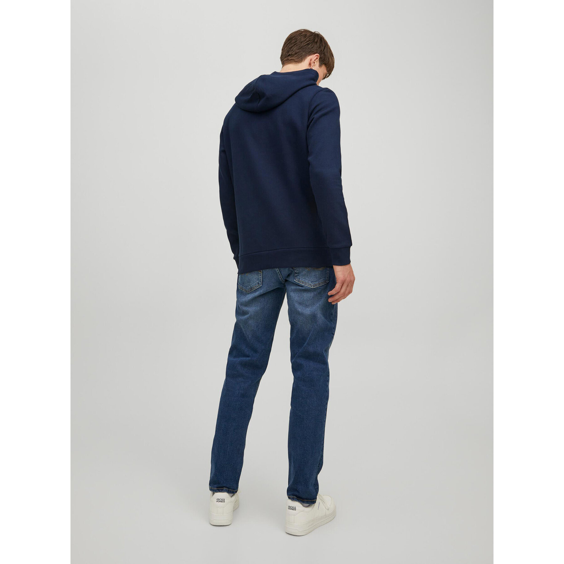 Jack&Jones Суитшърт Ramp 12211503 Тъмносин Regular Fit - Pepit.bg