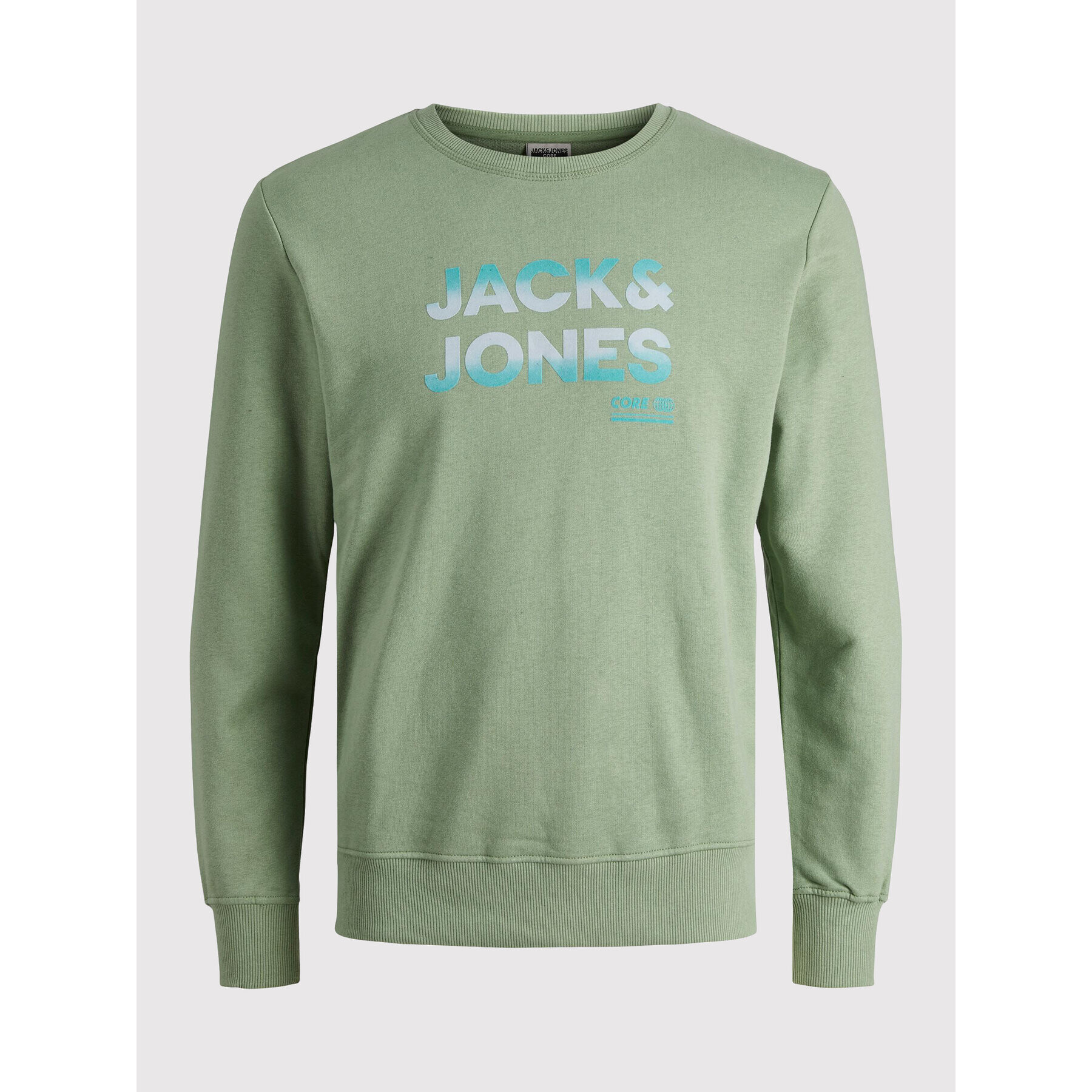 Jack&Jones Суитшърт Seth 12210869 Зелен Regular Fit - Pepit.bg