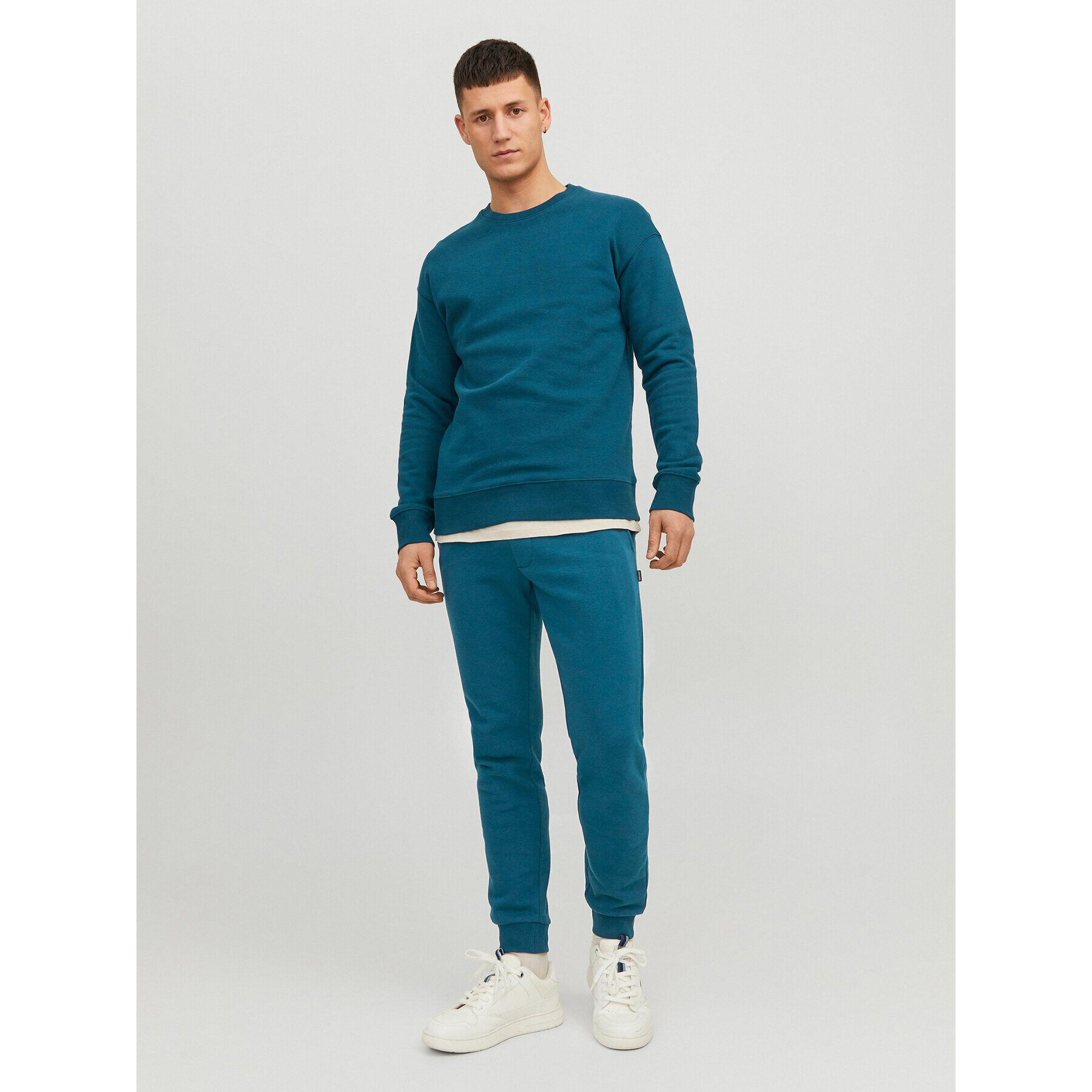 Jack&Jones Суитшърт Star 12208182 Син Relaxed Fit - Pepit.bg