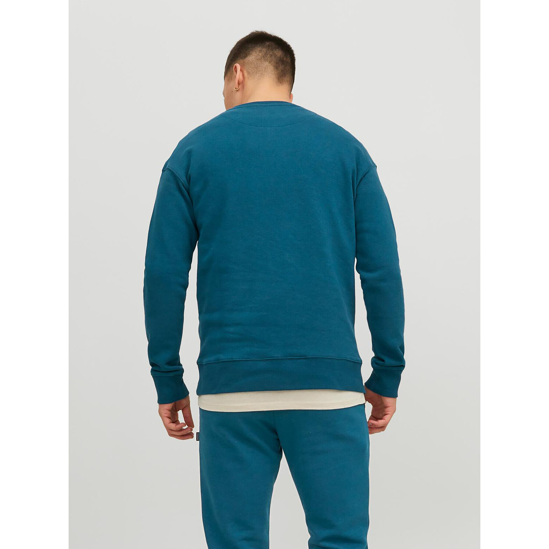 Jack&Jones Суитшърт Star 12208182 Син Relaxed Fit - Pepit.bg