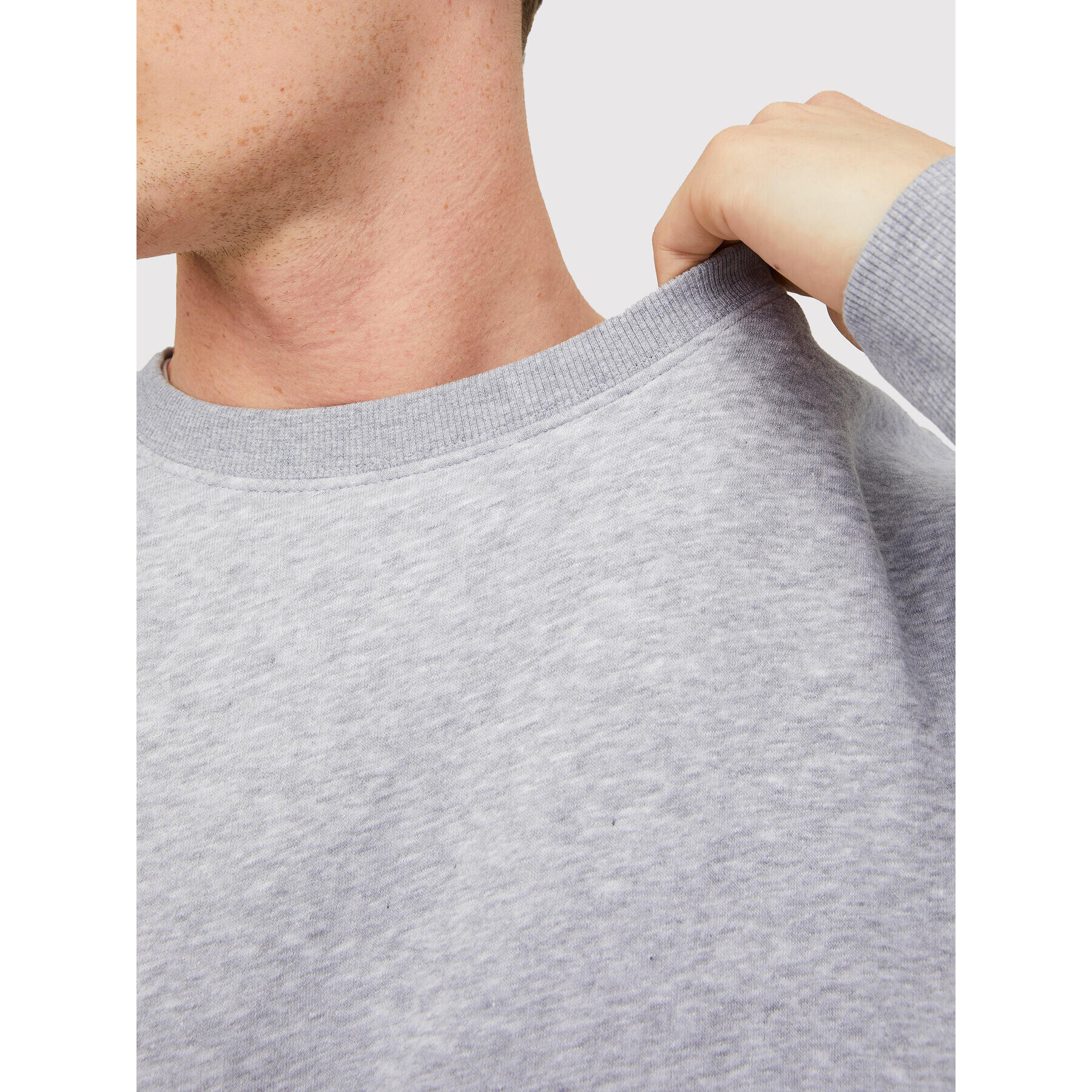 Jack&Jones Суитшърт Star 12208182 Сив Regular Fit - Pepit.bg