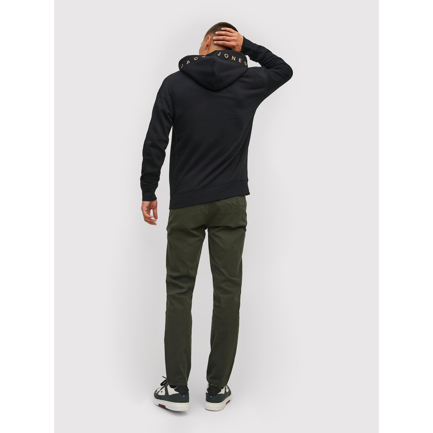 Jack&Jones Суитшърт Star 12212404 Черен Regular Fit - Pepit.bg