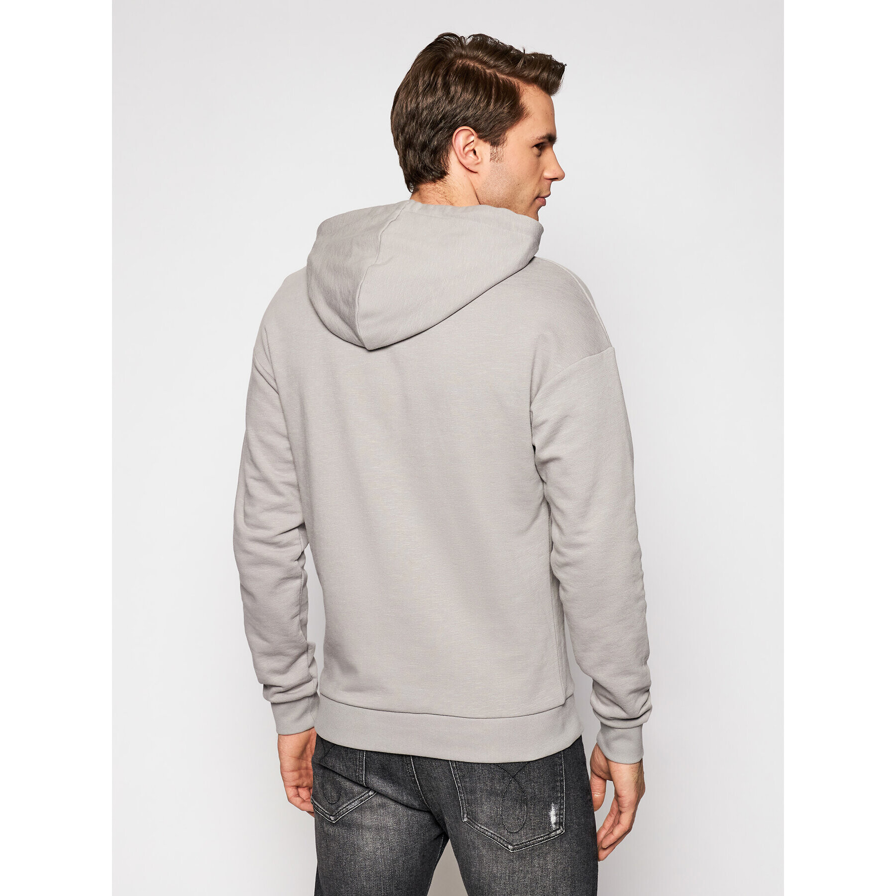 Jack&Jones Суитшърт Stockholm 12186285 Сив Relaxed Fit - Pepit.bg