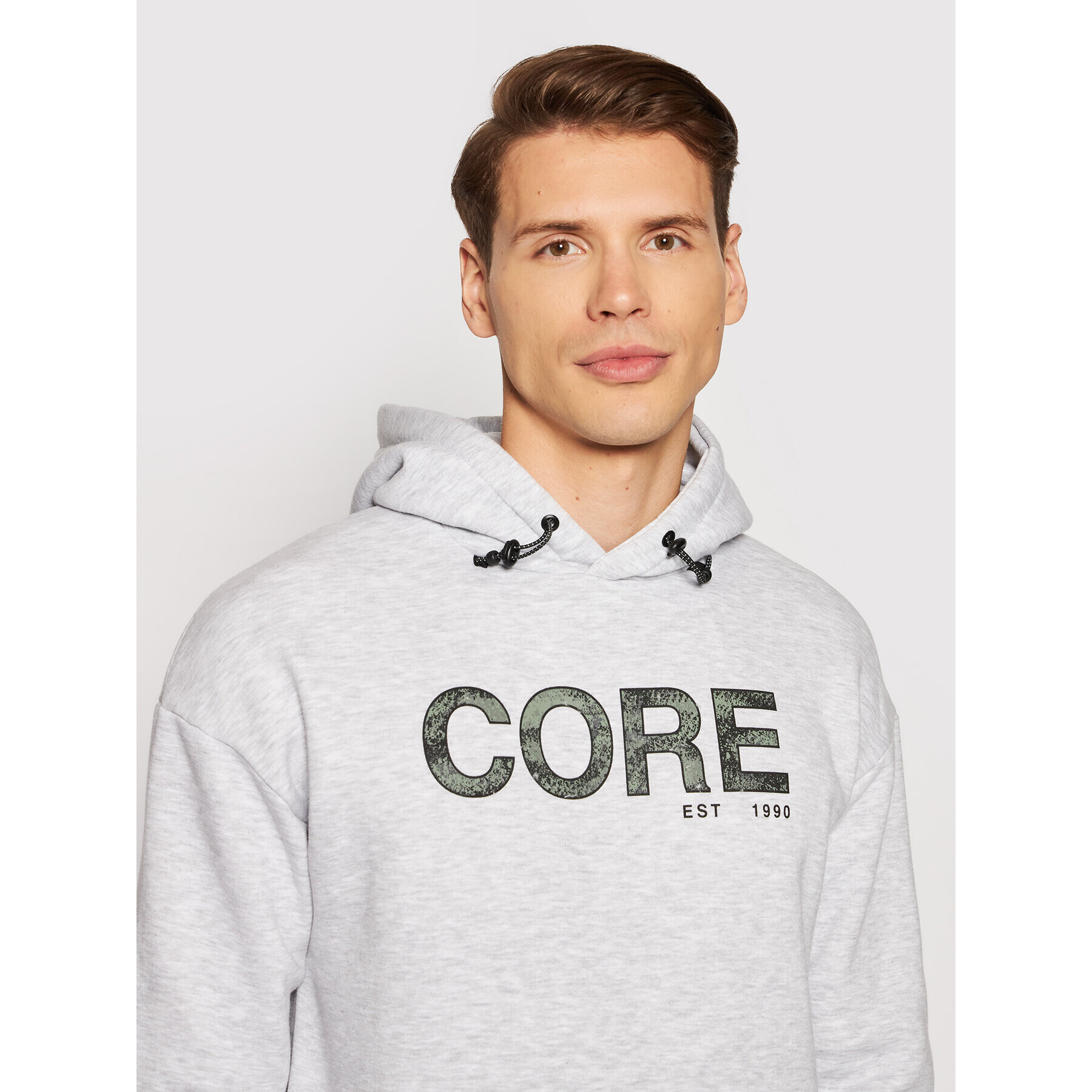 Jack&Jones Суитшърт Thad 12193653 Сив Relaxed Fit - Pepit.bg