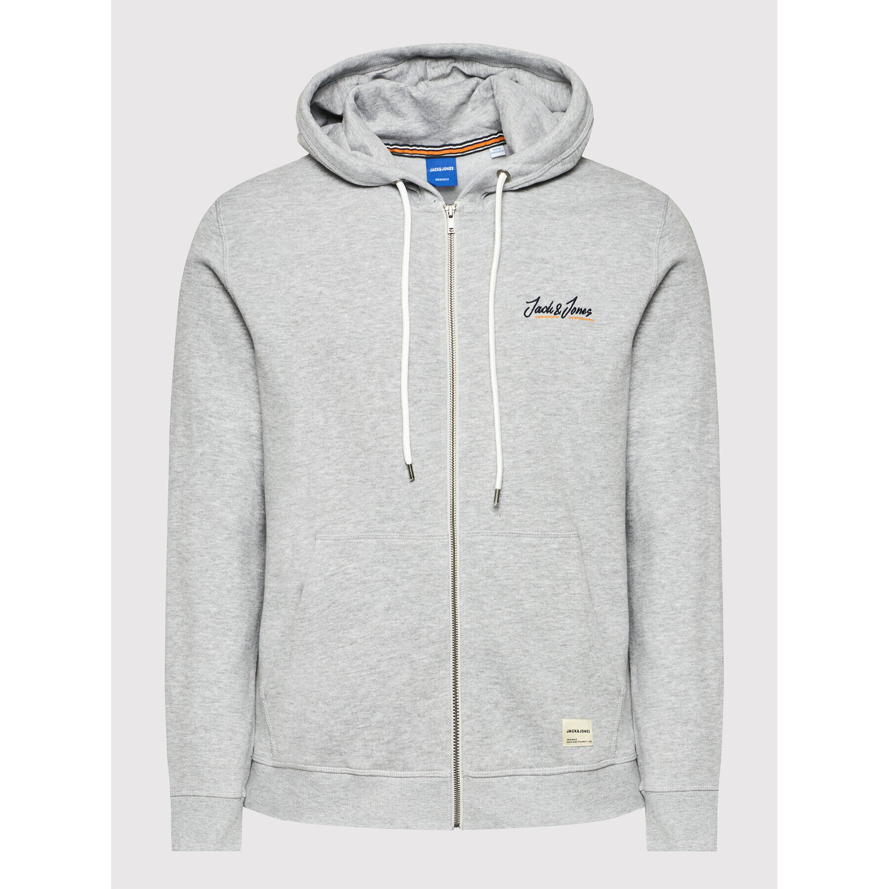 Jack&Jones Суитшърт Tons 12186716 Сив Regular Fit - Pepit.bg
