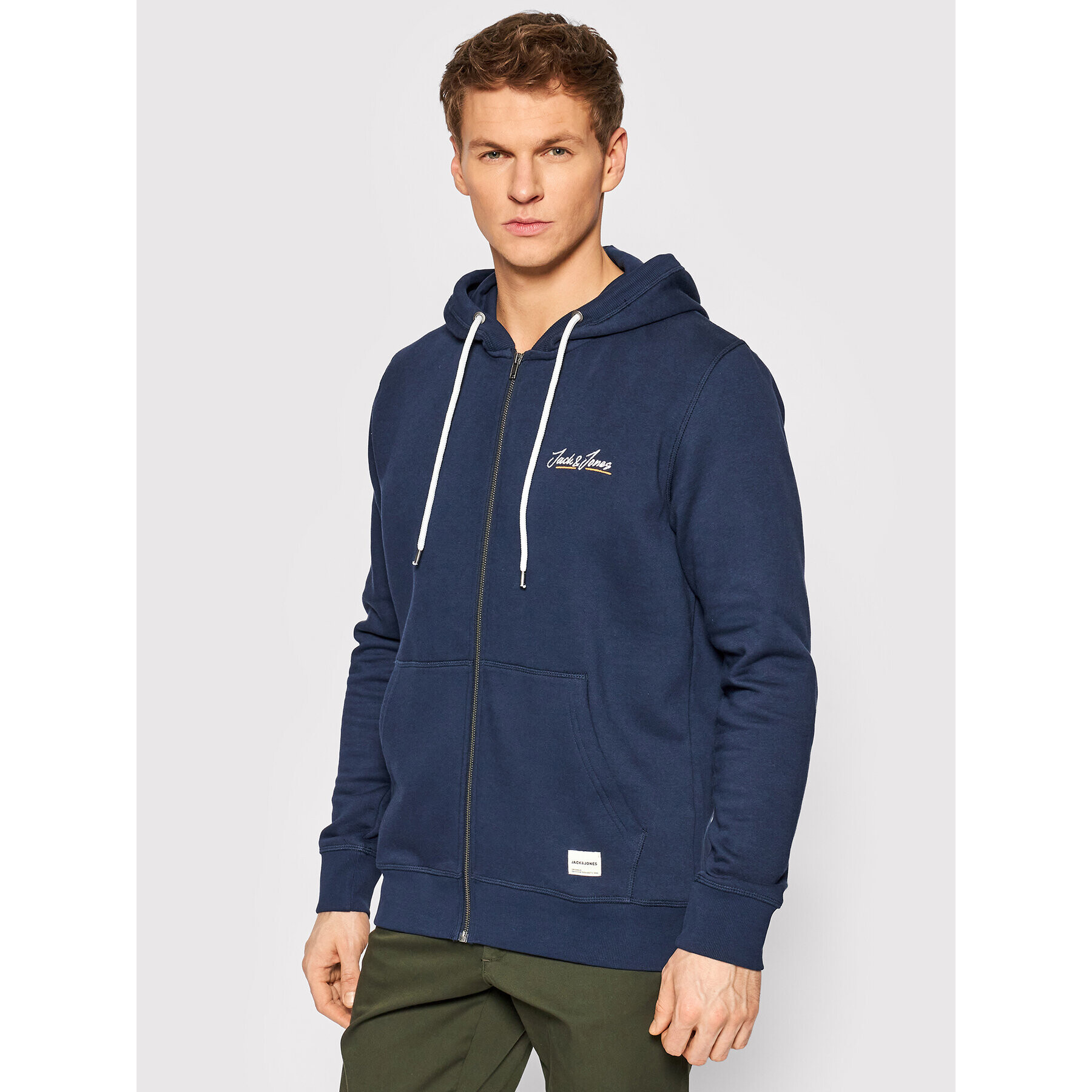 Jack&Jones Суитшърт Tons 12186716 Тъмносин Regular Fit - Pepit.bg