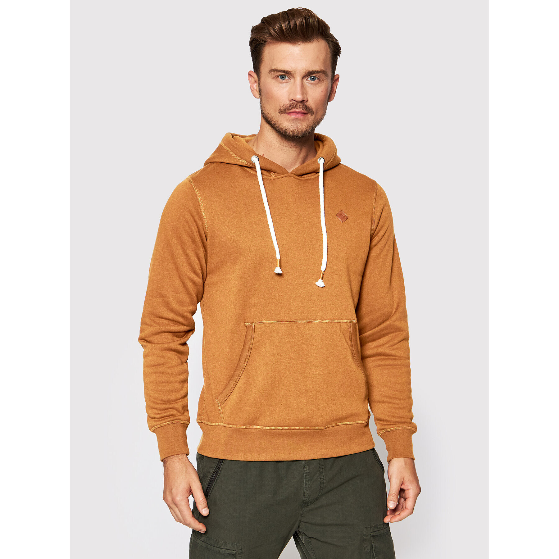 Jack&Jones Суитшърт Tons 12186763 Кафяв Regular Fit - Pepit.bg