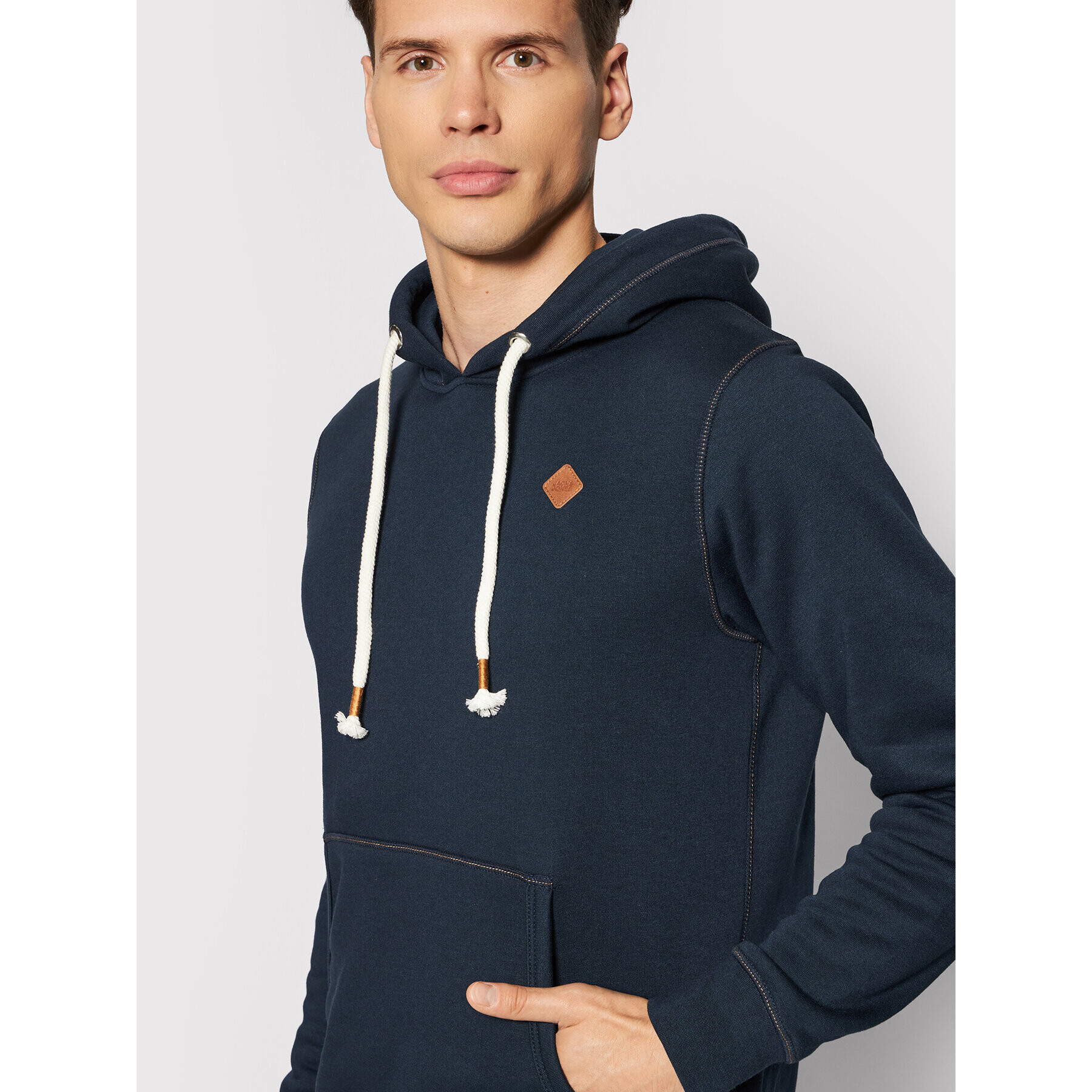 Jack&Jones Суитшърт Tons 12186763 Тъмносин Regular Fit - Pepit.bg