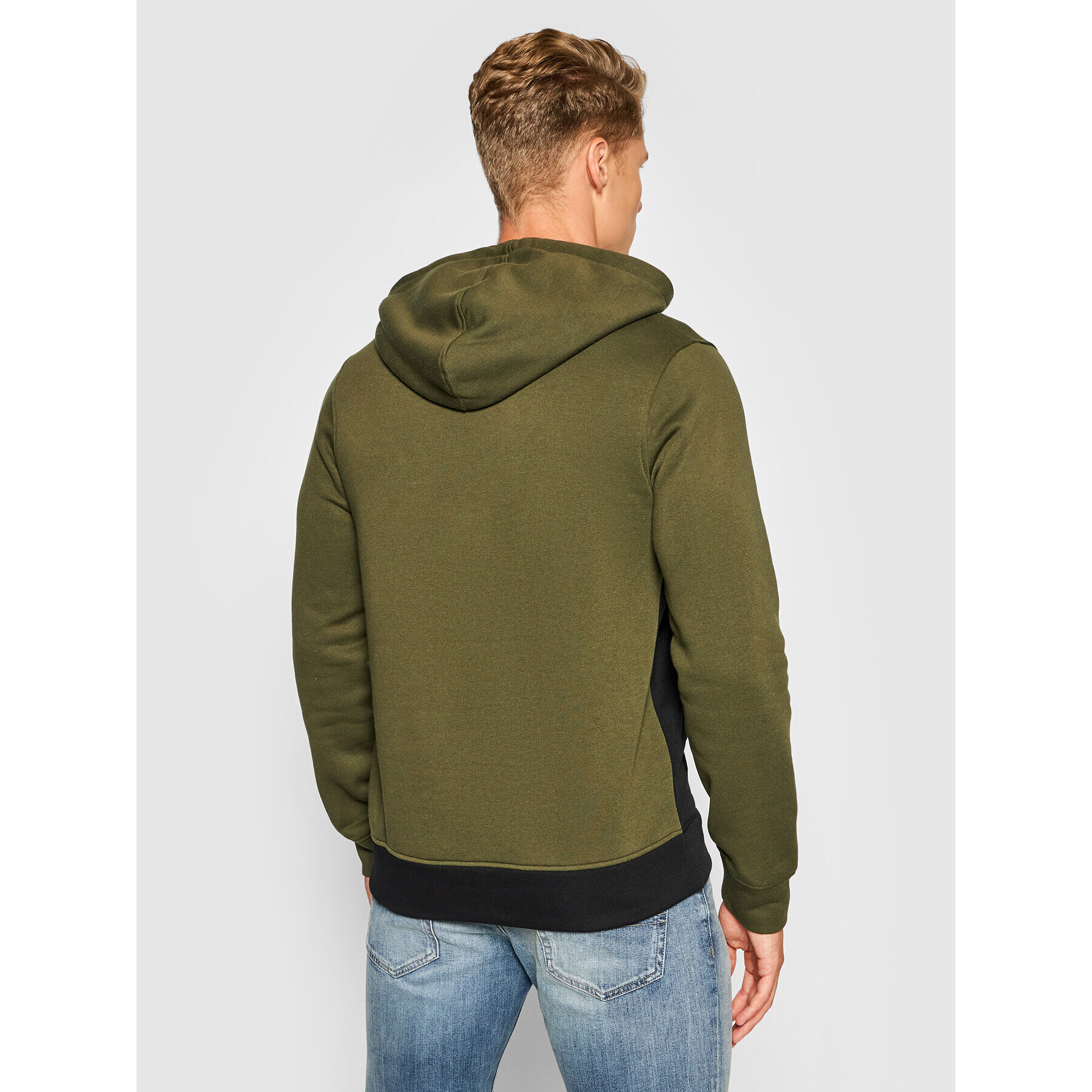 Jack&Jones Суитшърт Urban Blocking 12190441 Зелен Regular Fit - Pepit.bg