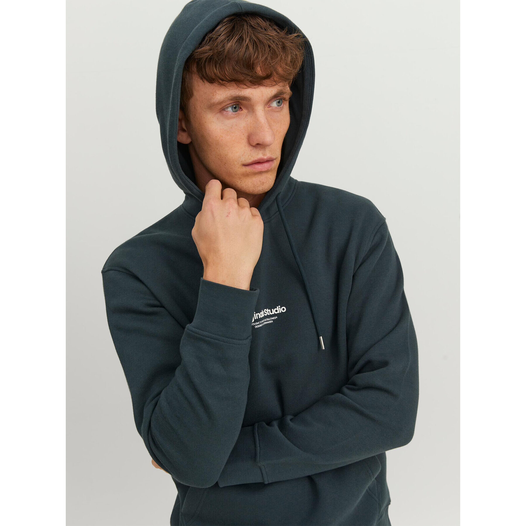 Jack&Jones Суитшърт Vesterbro 12241687 Зелен Relaxed Fit - Pepit.bg