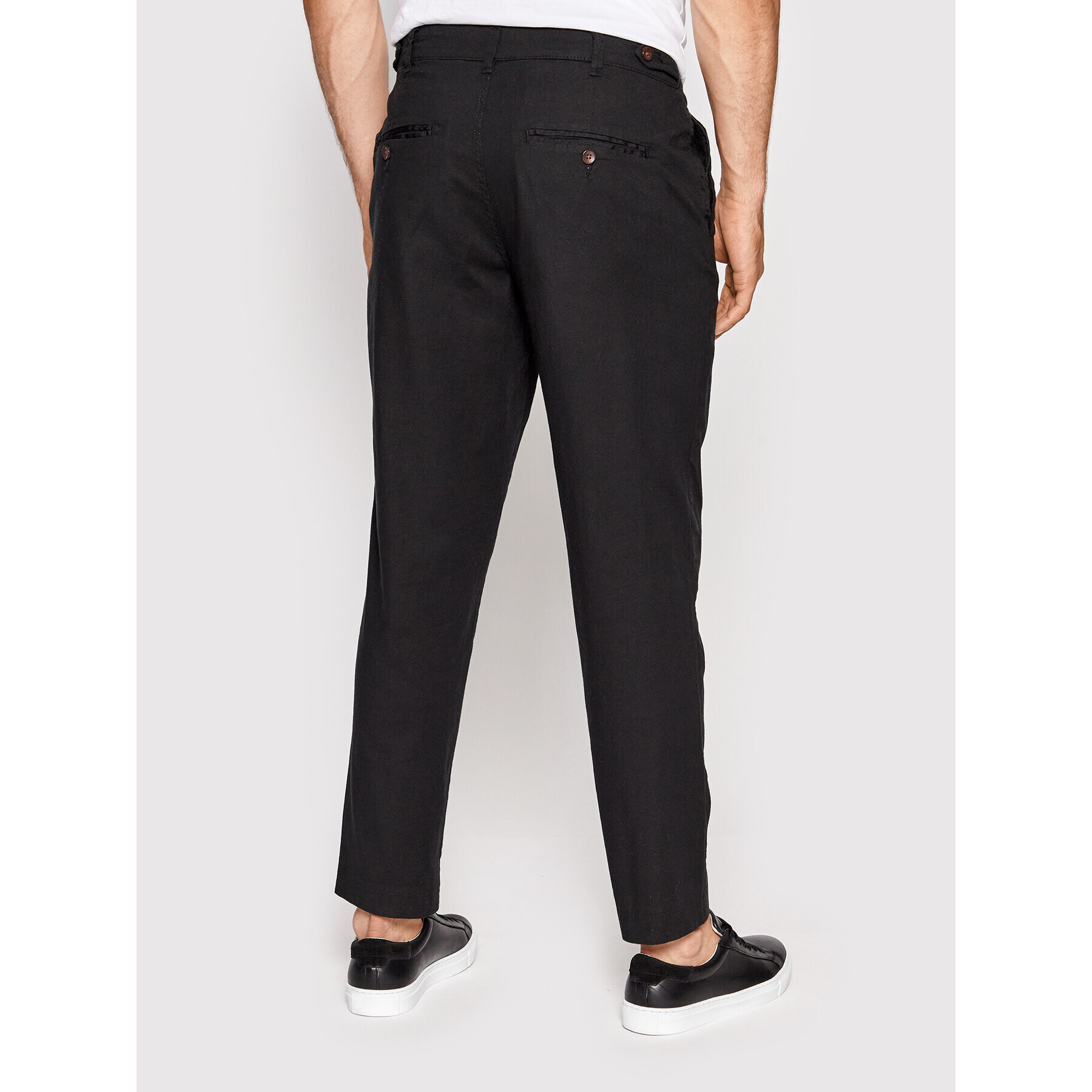 Jack&Jones Текстилни панталони Stace 12210114 Черен Regular Fit - Pepit.bg