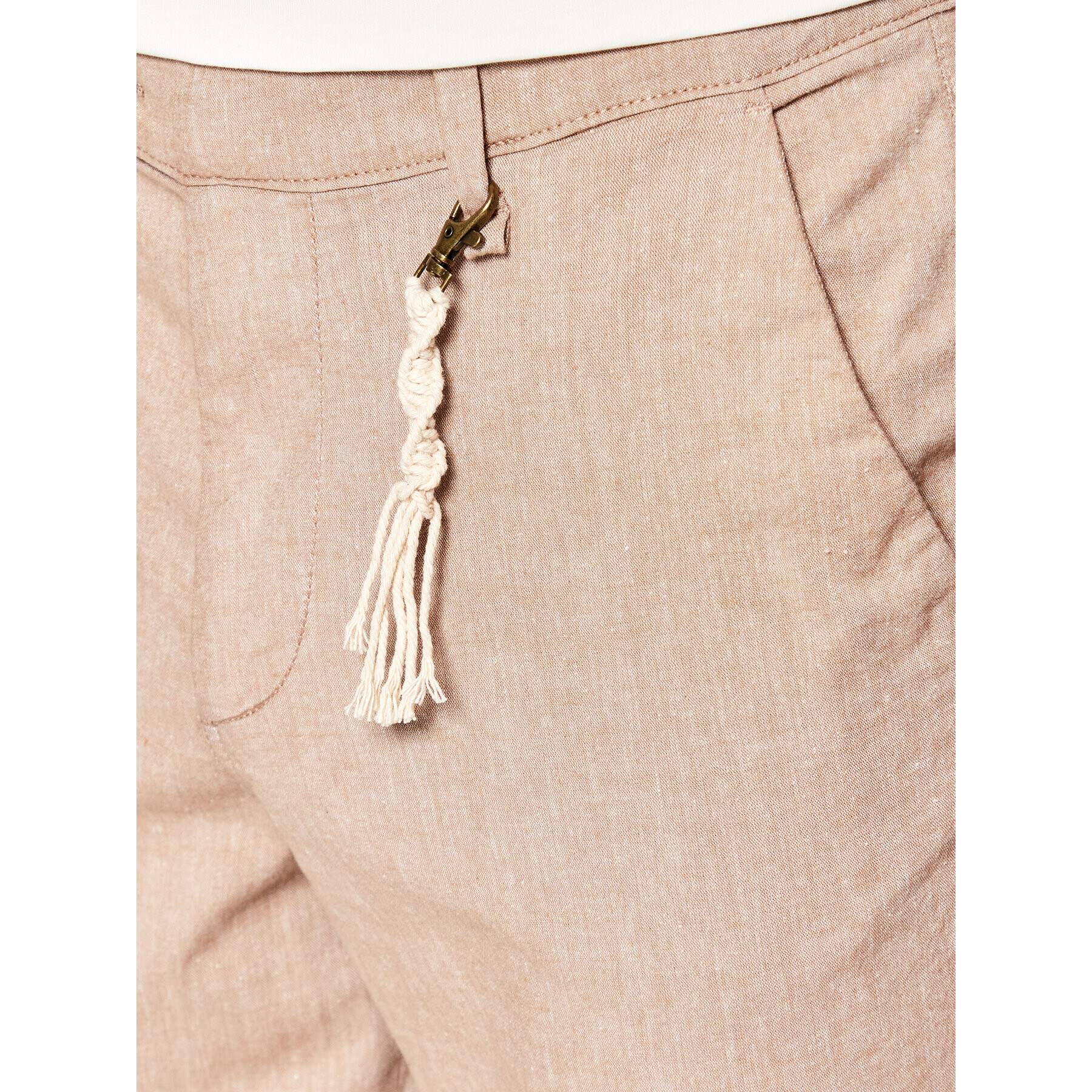 Jack&Jones Текстилни панталони Stace 12210120 Бежов Regular Fit - Pepit.bg
