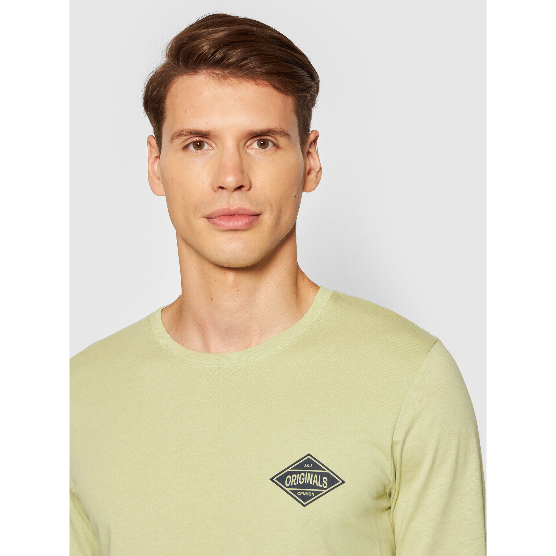 Jack&Jones Тениска с дълъг ръкав Archie 12193726 Зелен Standard Fit - Pepit.bg