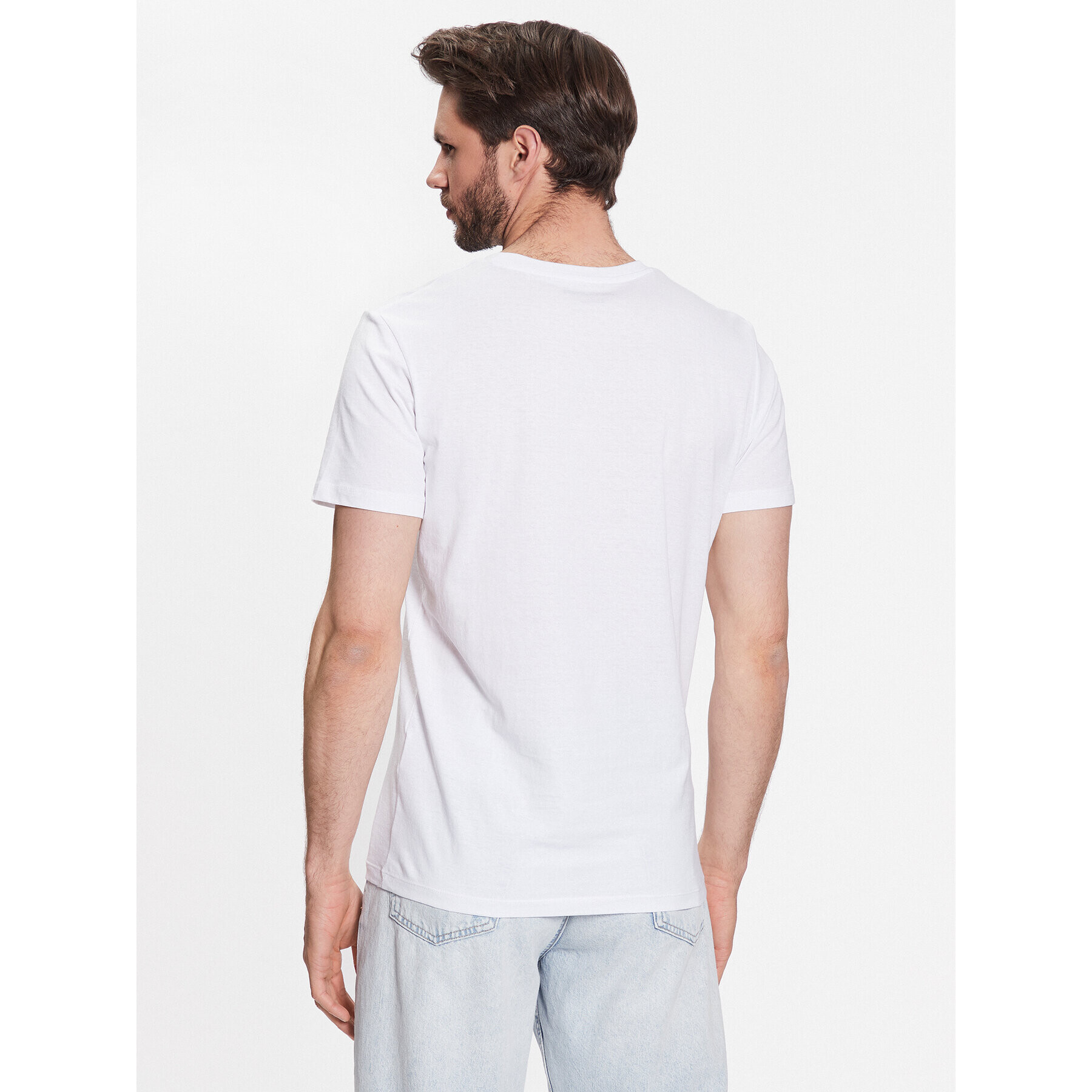 Jack&Jones Тишърт Gem 12221007 Бял Regular Fit - Pepit.bg