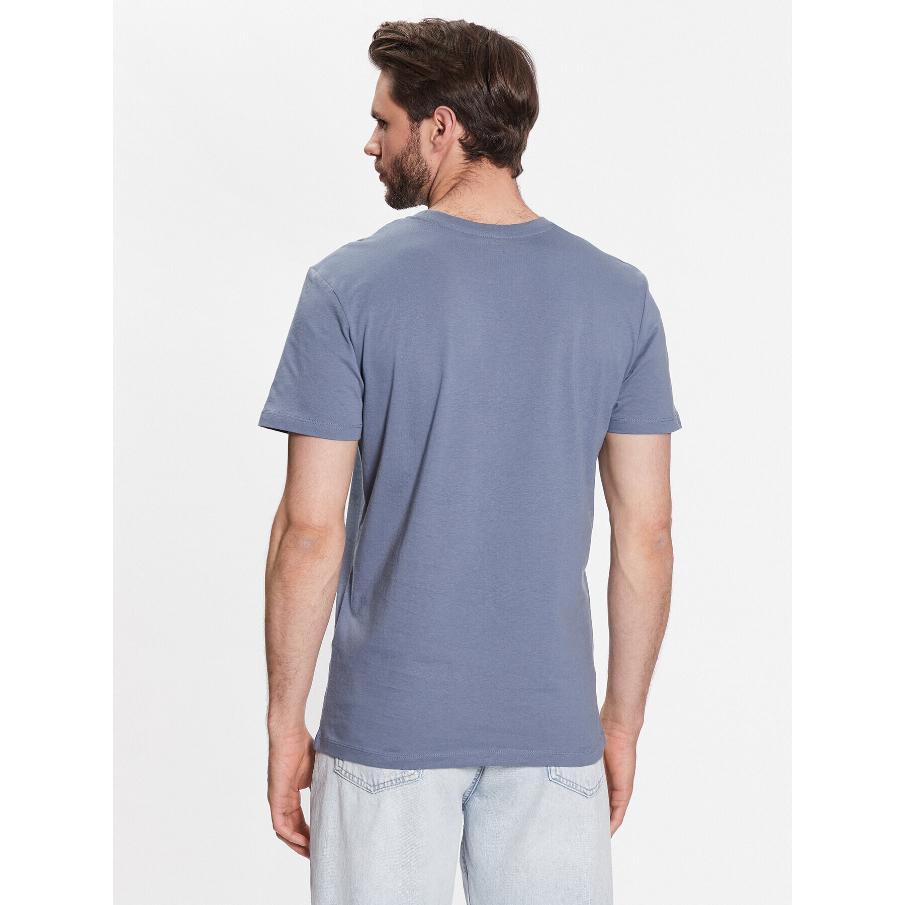 Jack&Jones Тишърт Gem 12221007 Син Regular Fit - Pepit.bg