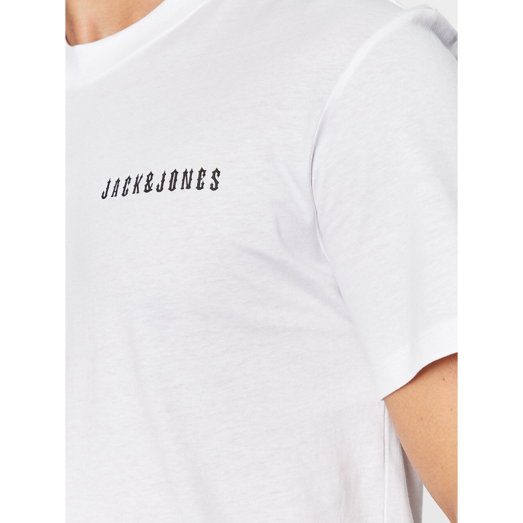 Jack&Jones Тишърт 12235135 Бял Relaxed Fit - Pepit.bg