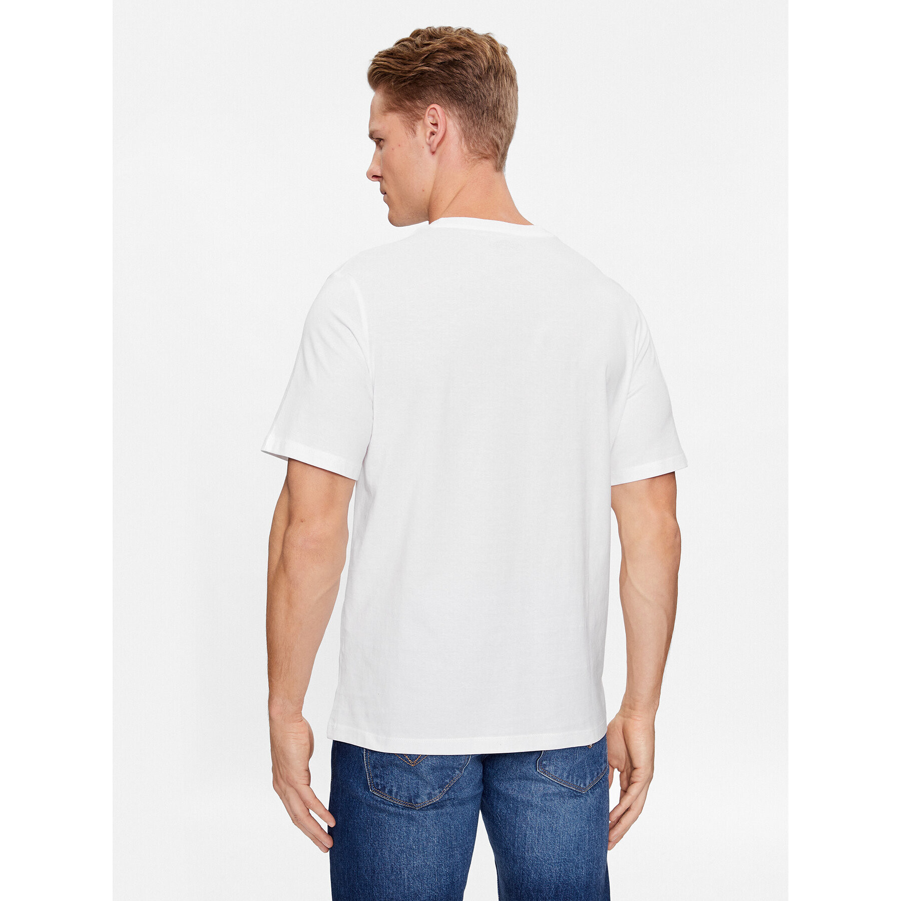 Jack&Jones Тишърт 12246605 Бял Standard Fit - Pepit.bg