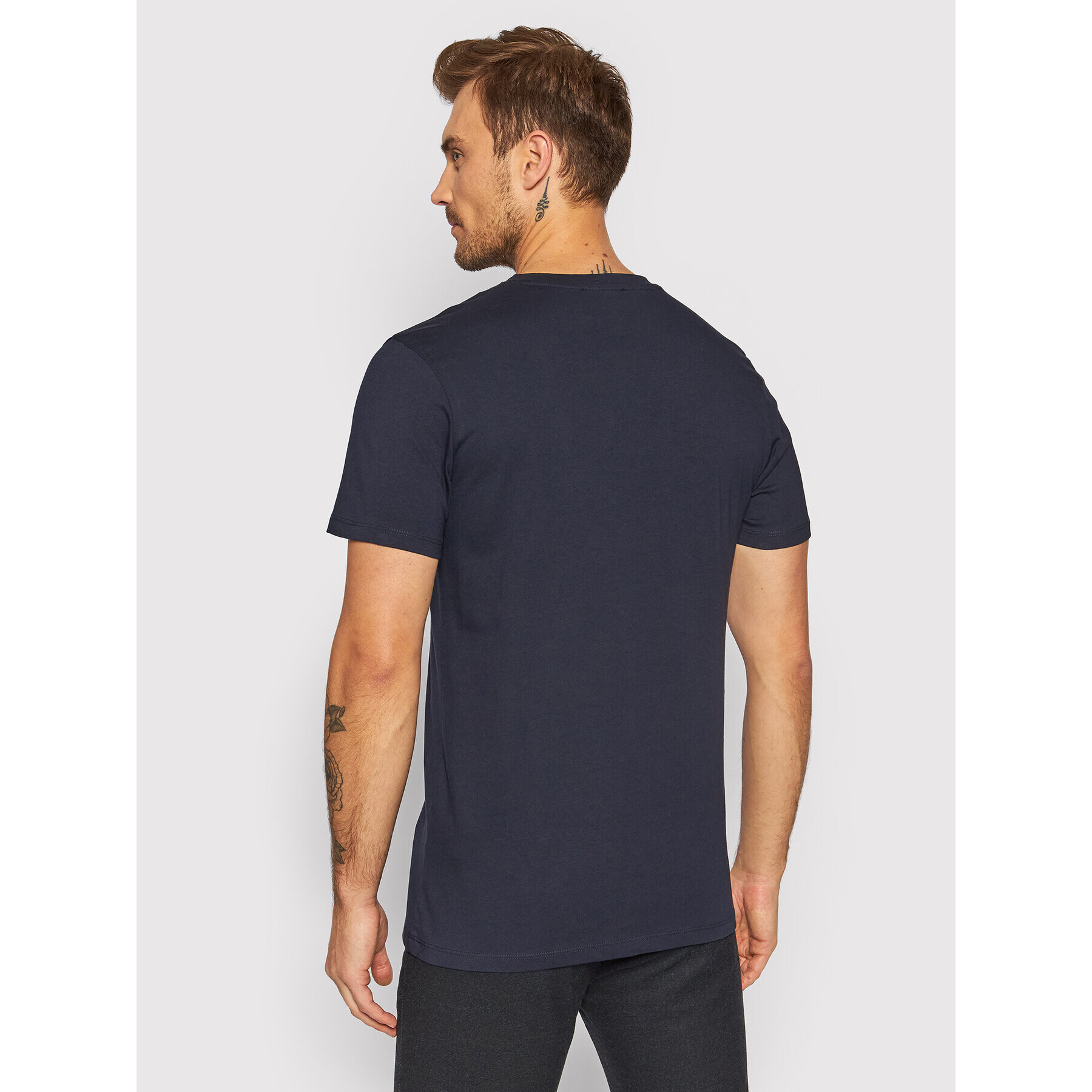Jack&Jones PREMIUM Тишърт Blafrontier 12197633 Тъмносин Regular Fit - Pepit.bg