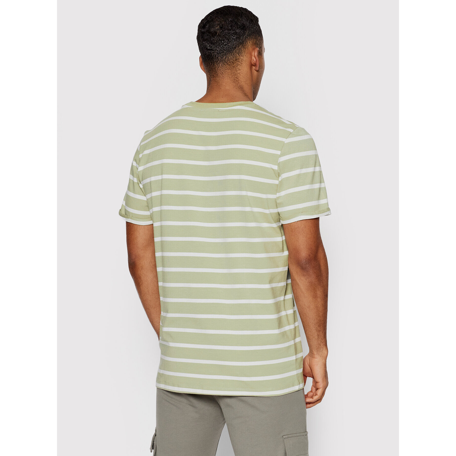 Jack&Jones Тишърт Blalogo Spring 12197322 Зелен Regular Fit - Pepit.bg