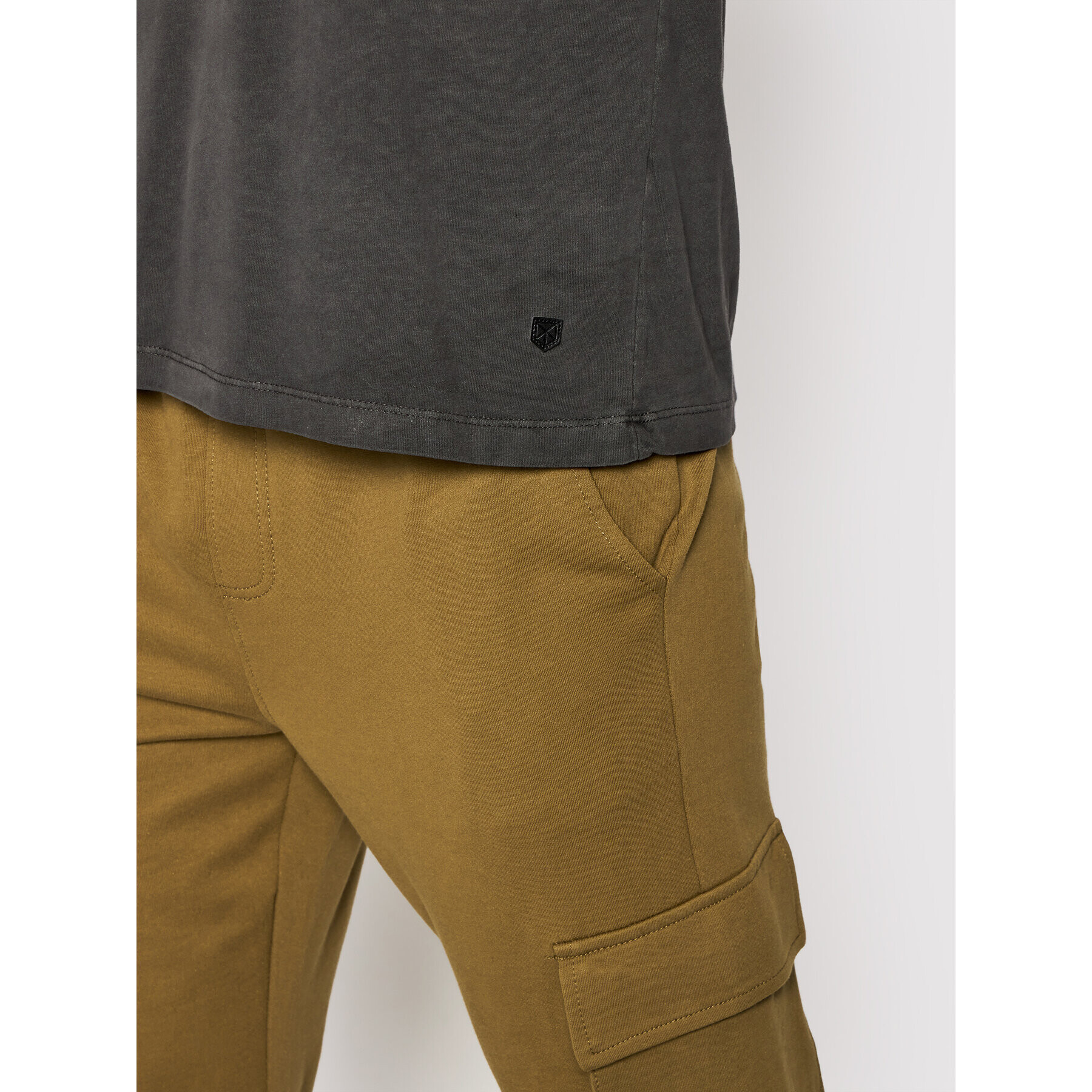 Jack&Jones PREMIUM Тишърт Blarhett 12191022 Сив Relaxed Fit - Pepit.bg