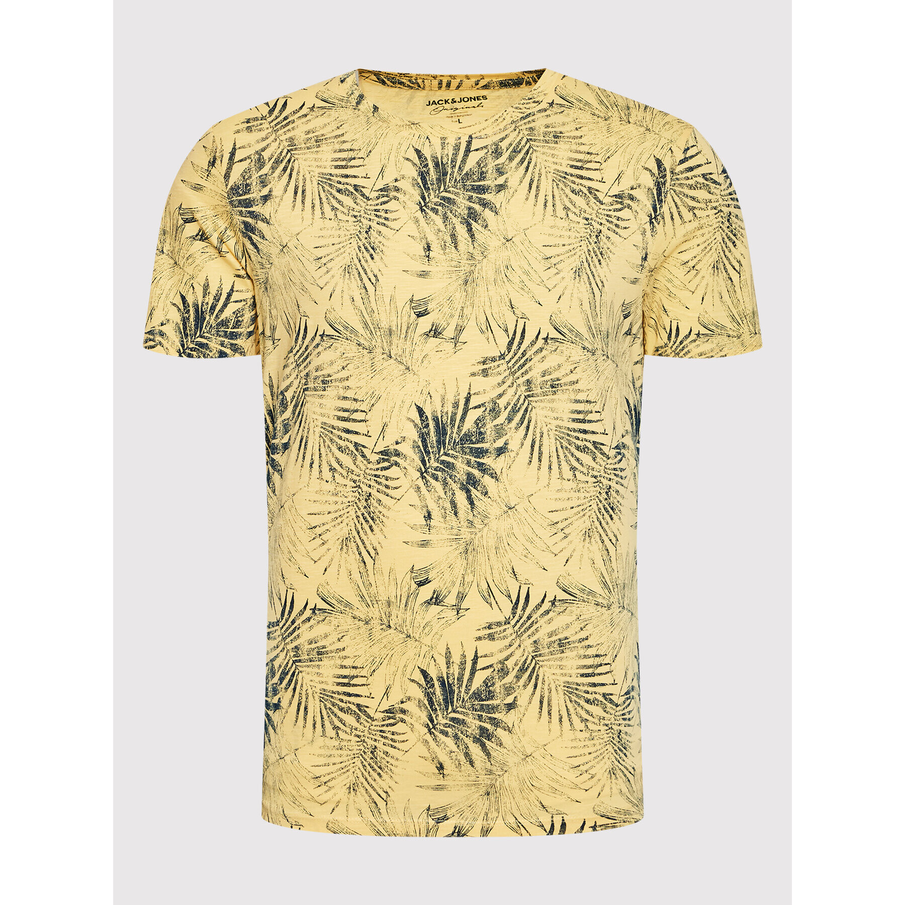 Jack&Jones Тишърт Bloomer 12205772 Жълт Standard Fit - Pepit.bg