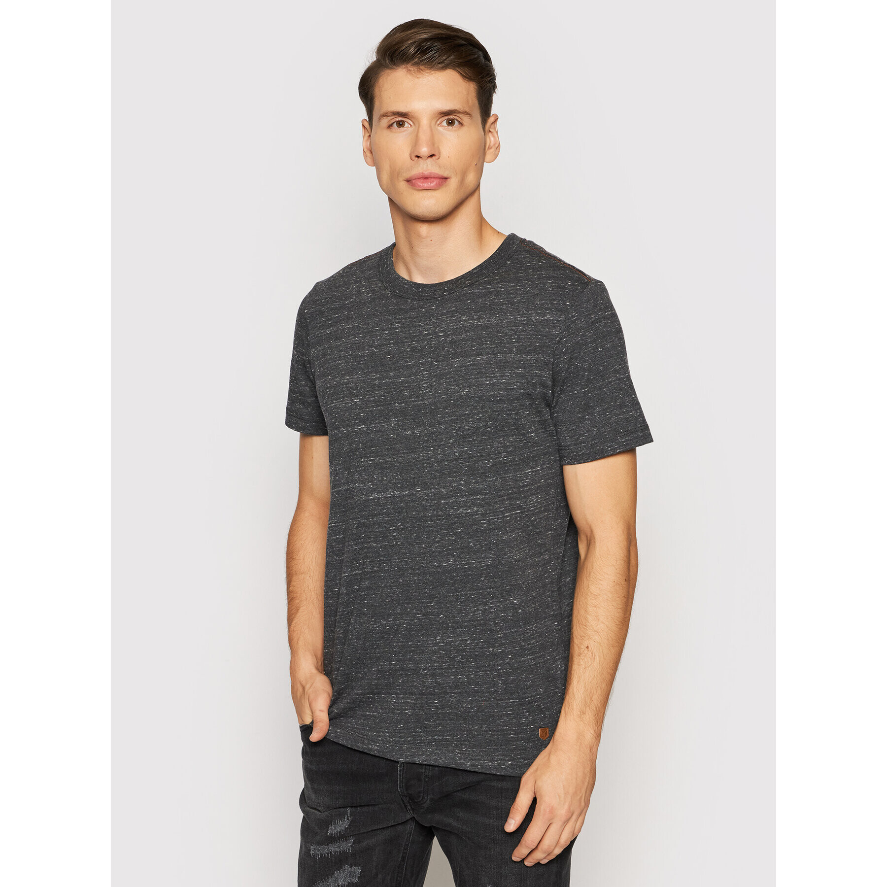 Jack&Jones PREMIUM Тишърт Blubowery 12194103 Сив Regular Fit - Pepit.bg