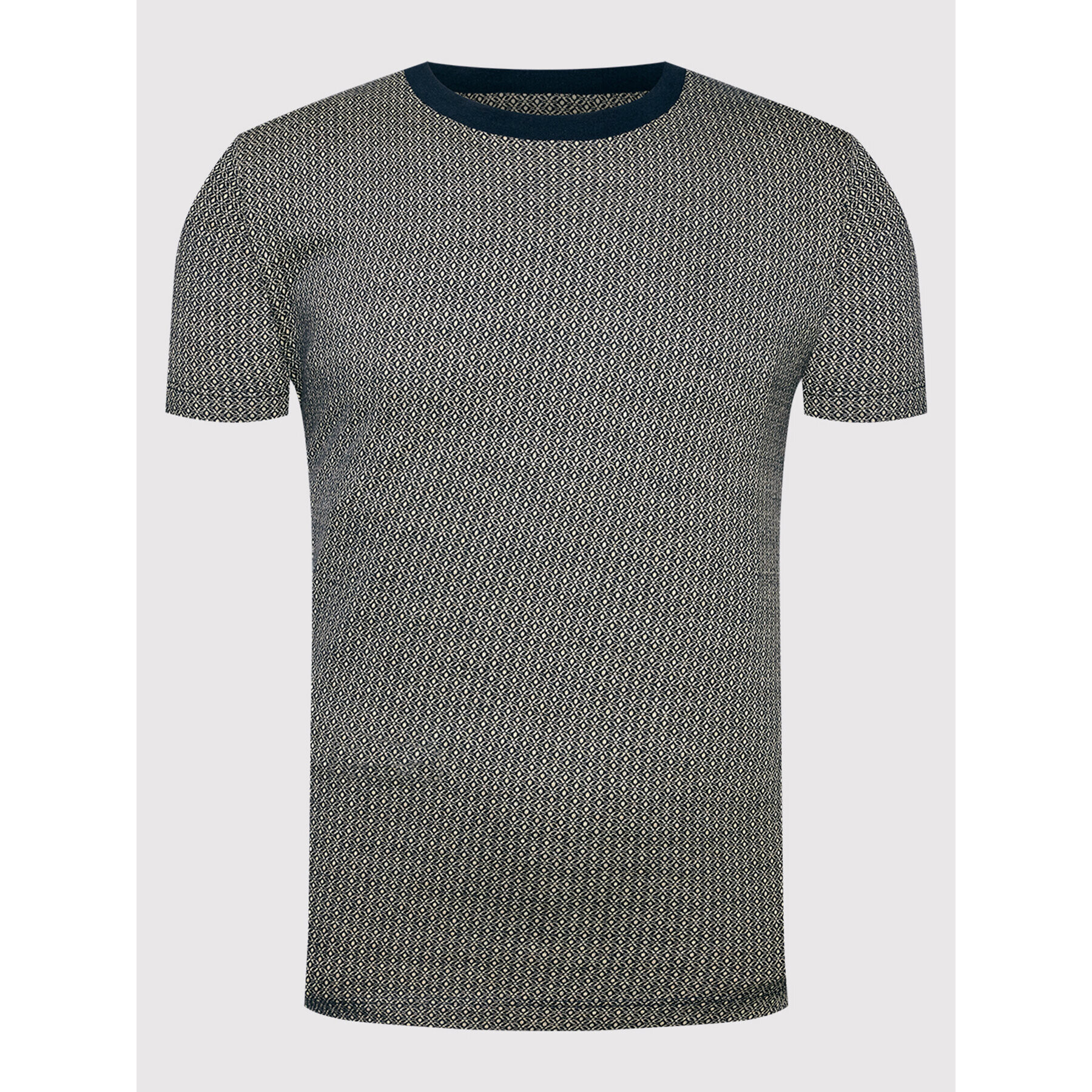 Jack&Jones PREMIUM Тишърт Blupattern 12192501 Тъмносин Regular Fit - Pepit.bg