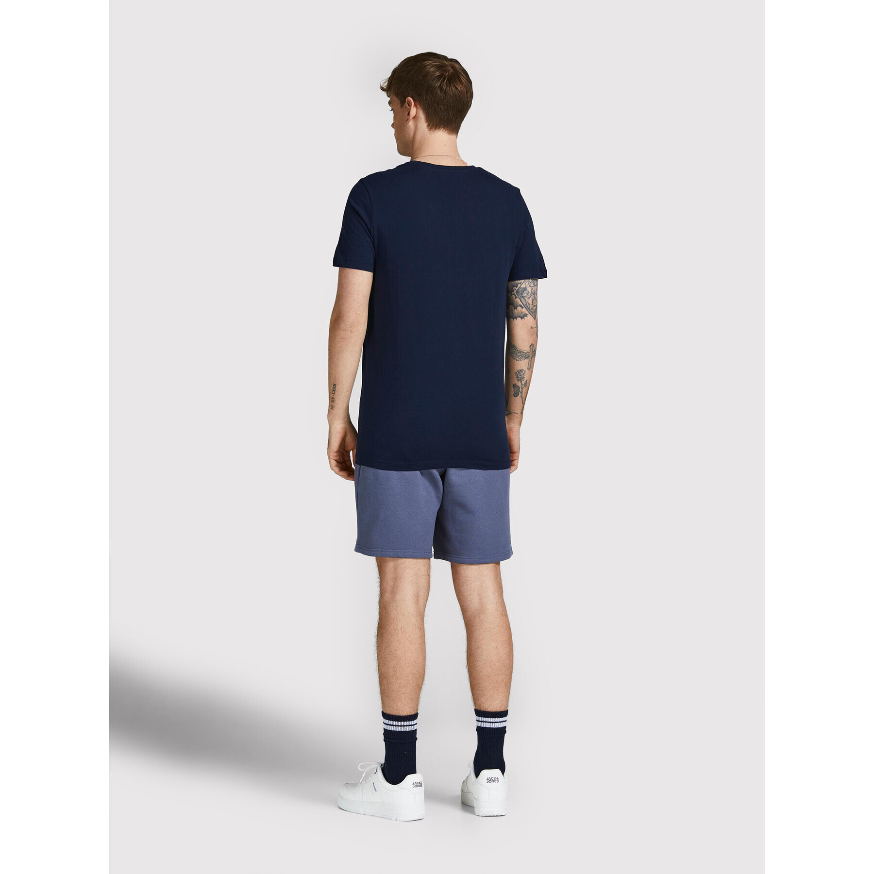 Jack&Jones Тишърт Booster 12209209 Тъмносин Regular Fit - Pepit.bg