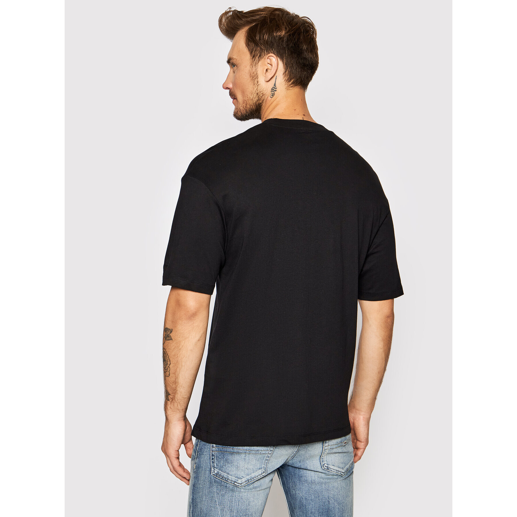 Jack&Jones Тишърт Brink 12185628 Черен Regular Fit - Pepit.bg