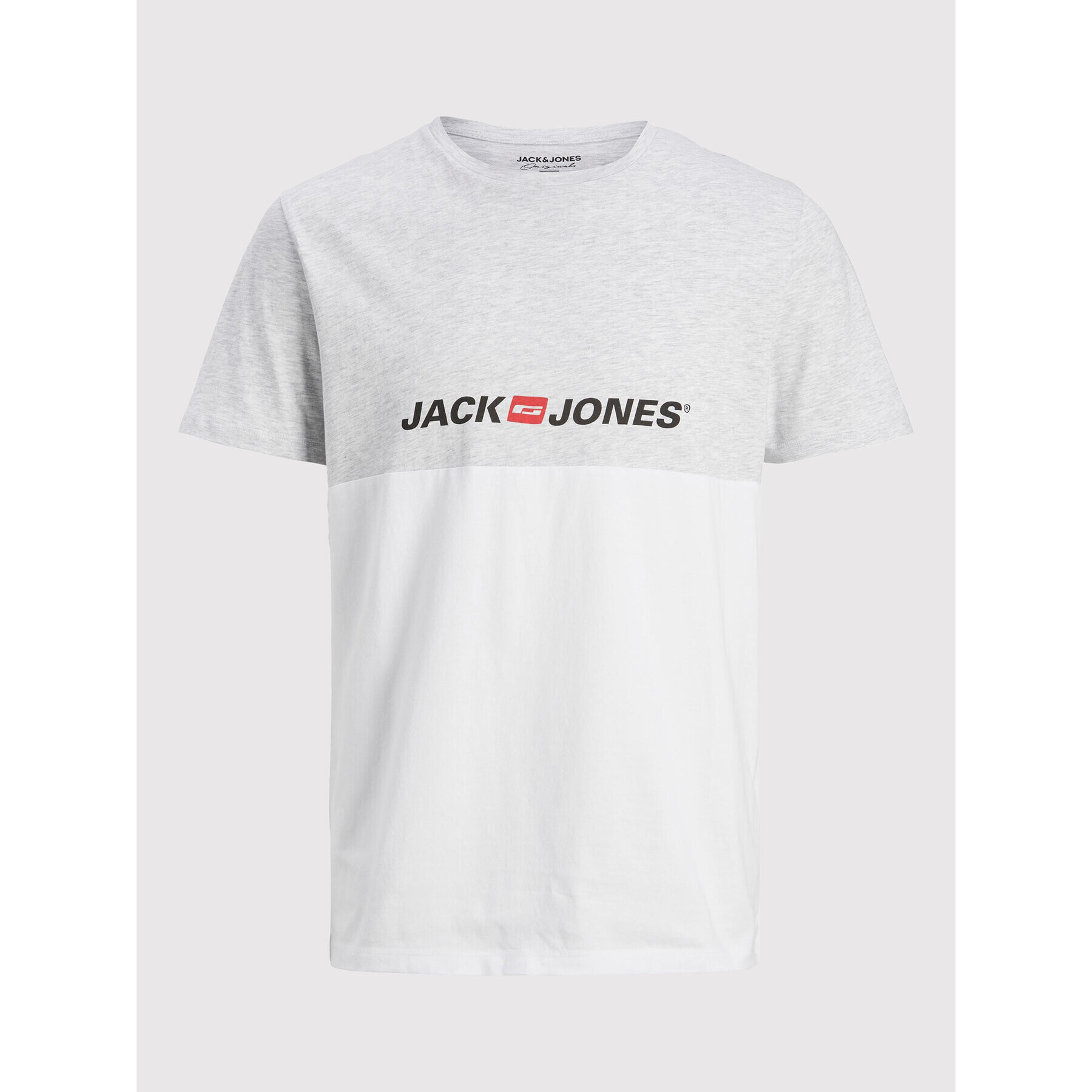 Jack&Jones Тишърт Corp 12213332 Бял Regular Fit - Pepit.bg