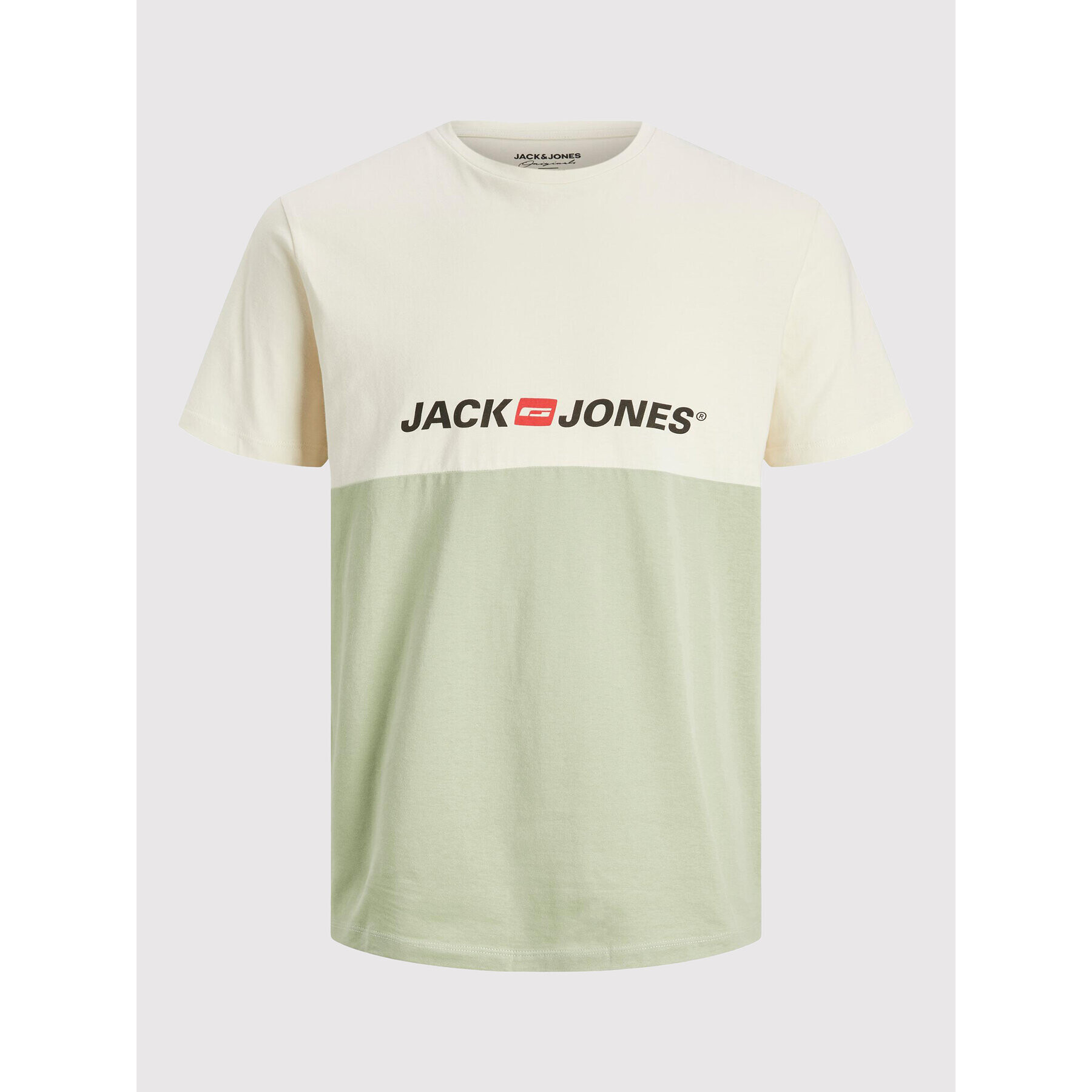 Jack&Jones Тишърт Corp 12213332 Зелен Regular Fit - Pepit.bg