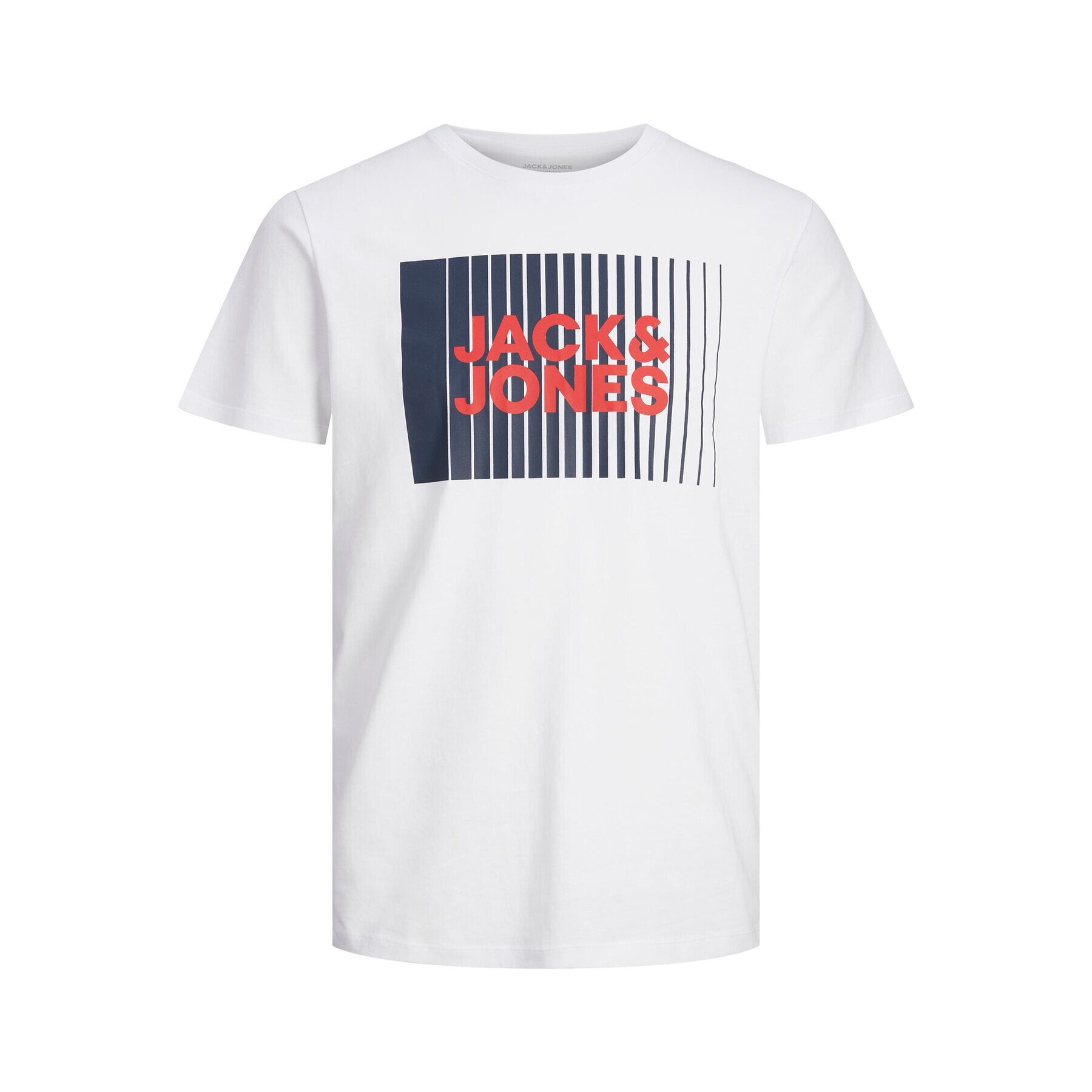 Jack&Jones Тишърт Corp 12233999 Бял Standard Fit - Pepit.bg